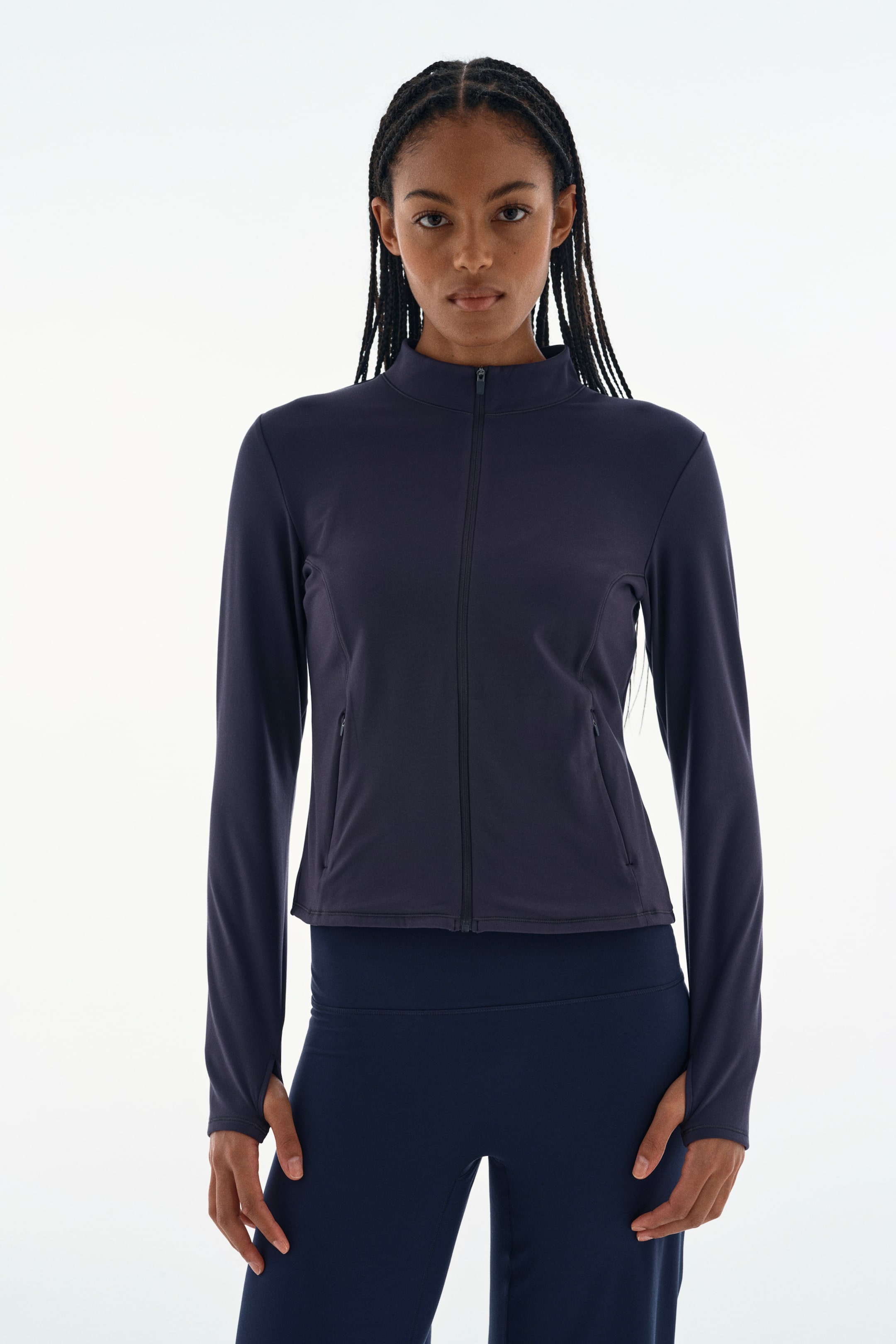 Voir une image plus grande: Veste de sport chaude en polar SoftMove🅪 - Brume violette - Ladies | H&M CA 1