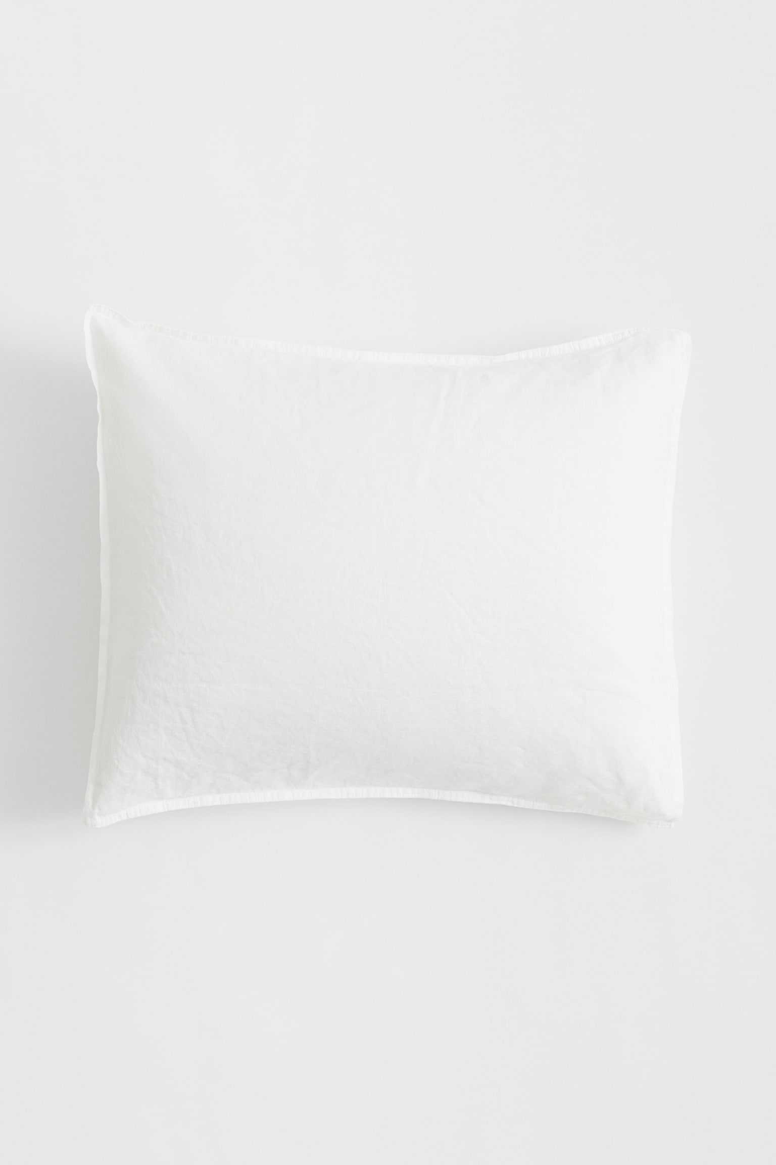 Washed linen pillowcase - White/Light grey/Beige/Sage green/Mocha beige/Blue/Dark khaki green/Pink - 1