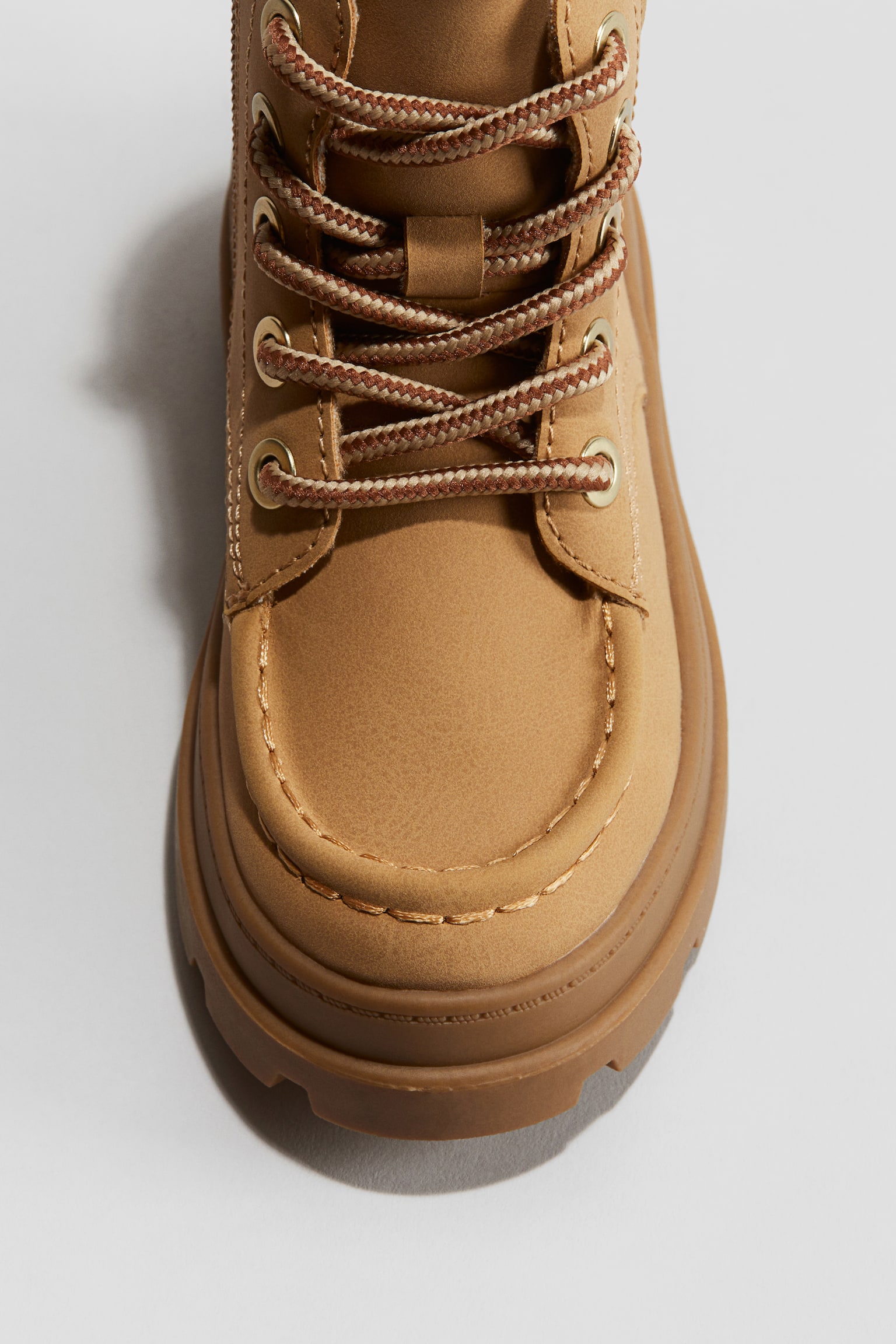 Lace-up boots - Khaki/Brown - 2