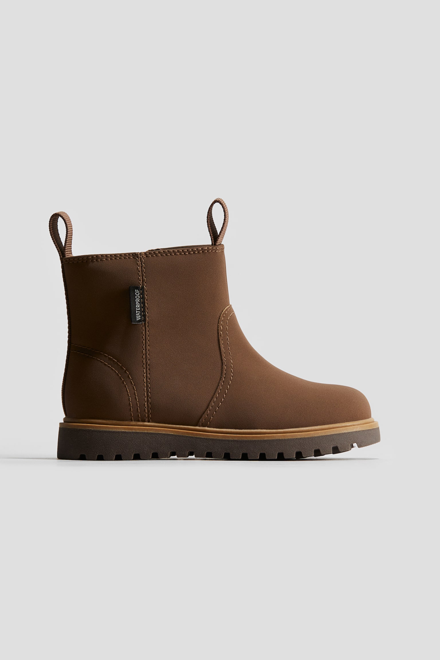 Waterproof Chelsea boots - Brown/Black - 1