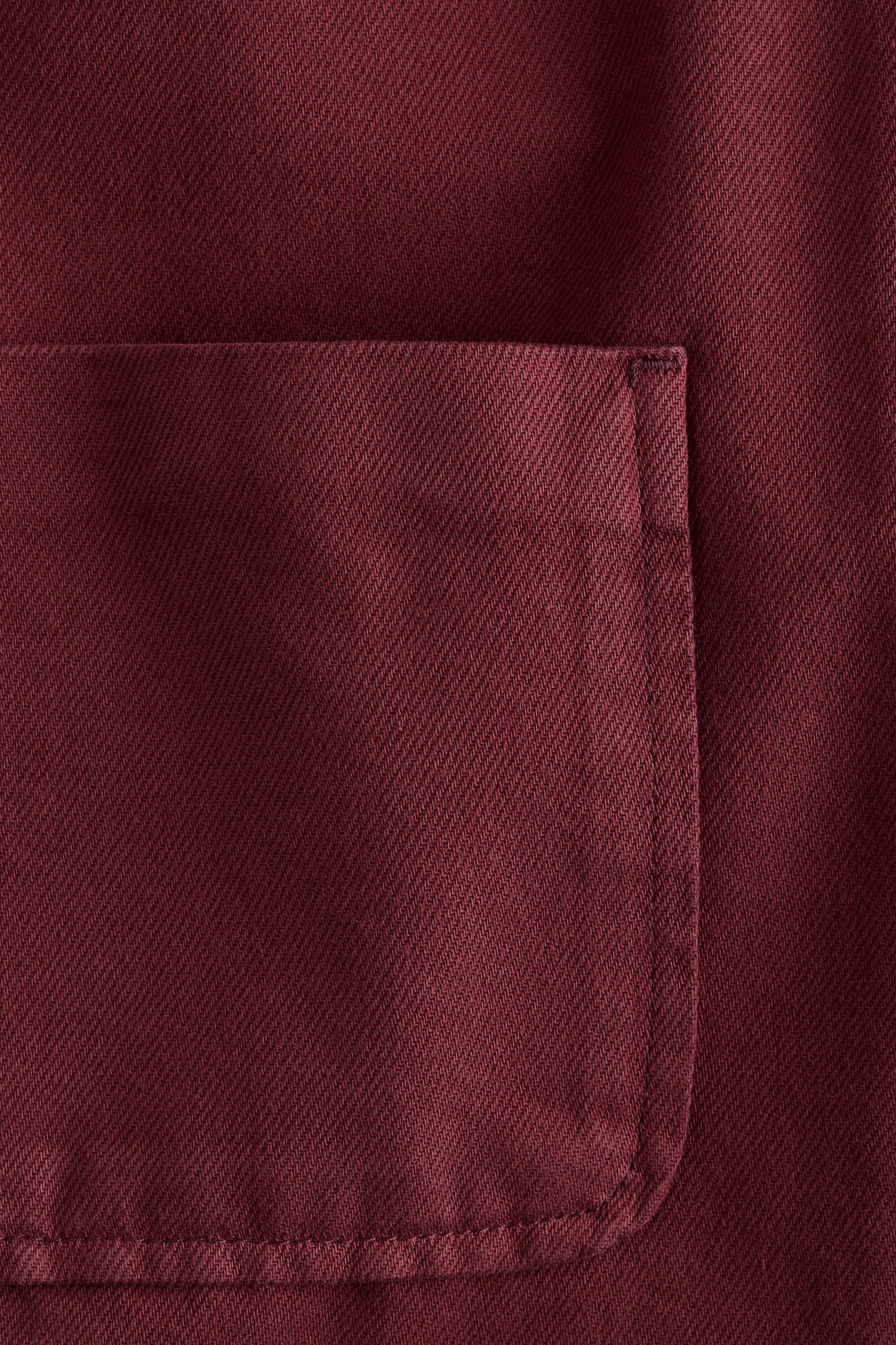 Twill Jacket with Collar