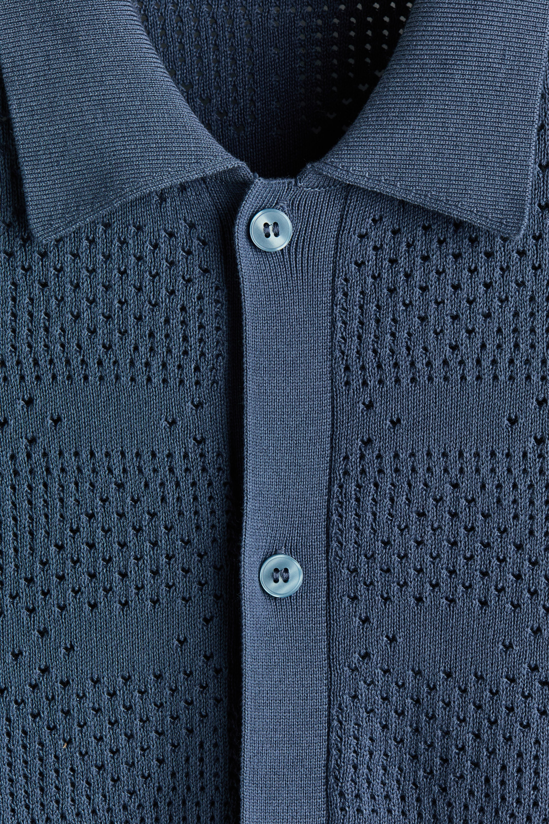 Chemise classique en tricot
