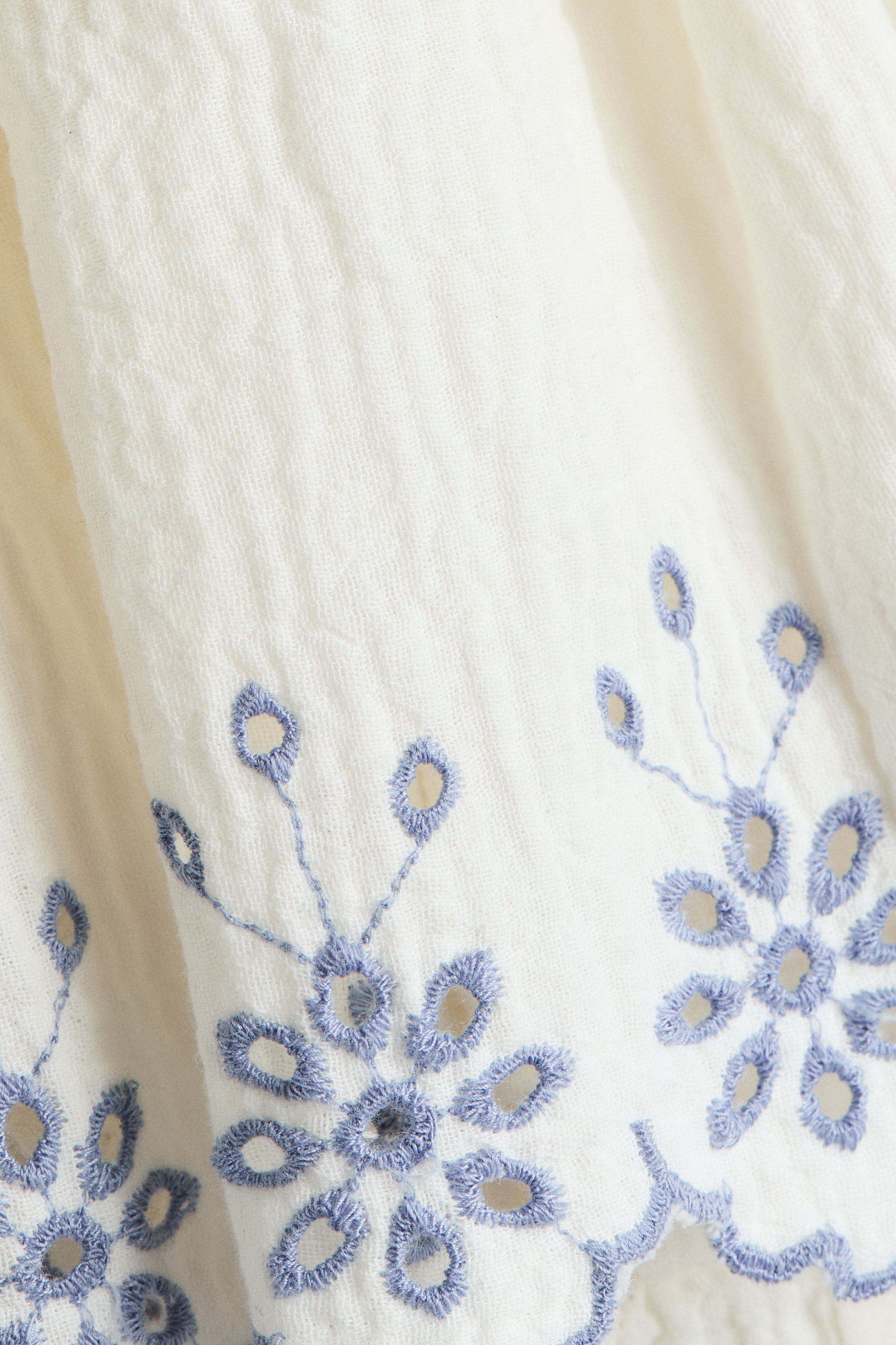 Cotton Muslin Bodysuit Dress