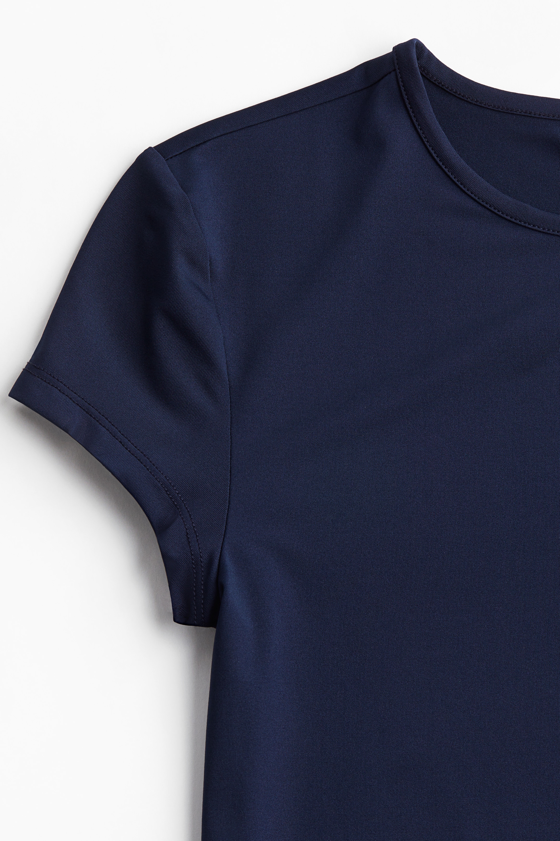h&m blue t shirt