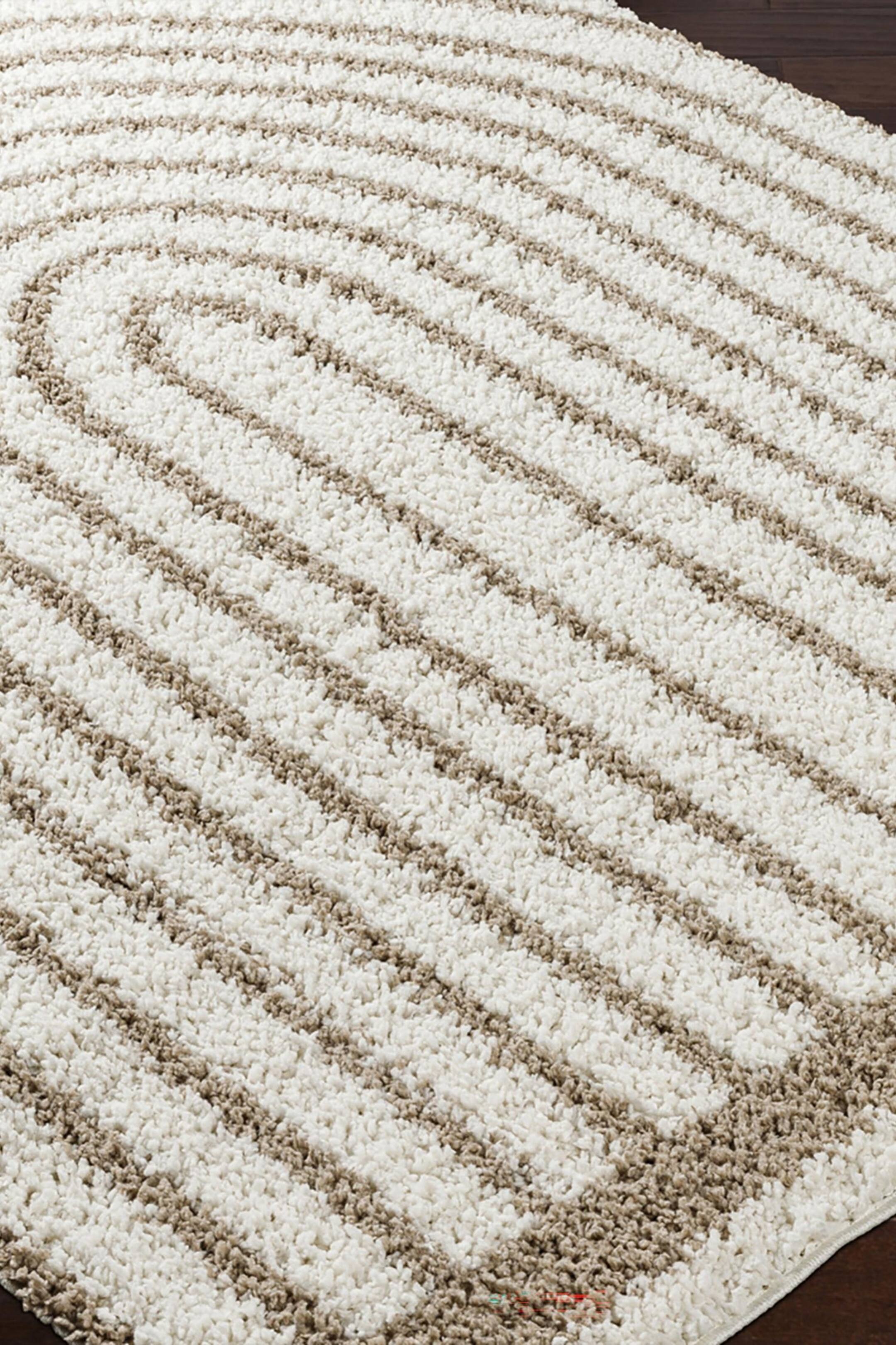 View larger image: Shaggy Global Plush Pile Area Rug - Light Brown - Livabliss - Home All | H&M GB 4