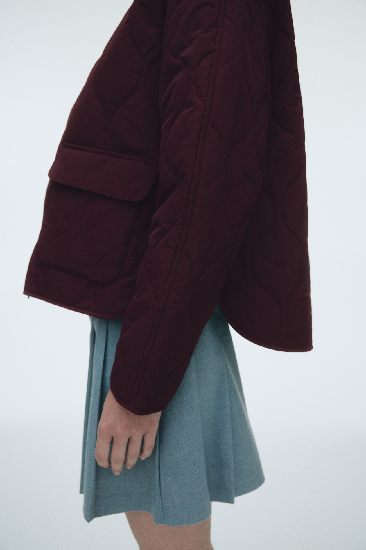 Oversized Quilted Jacket - image 5