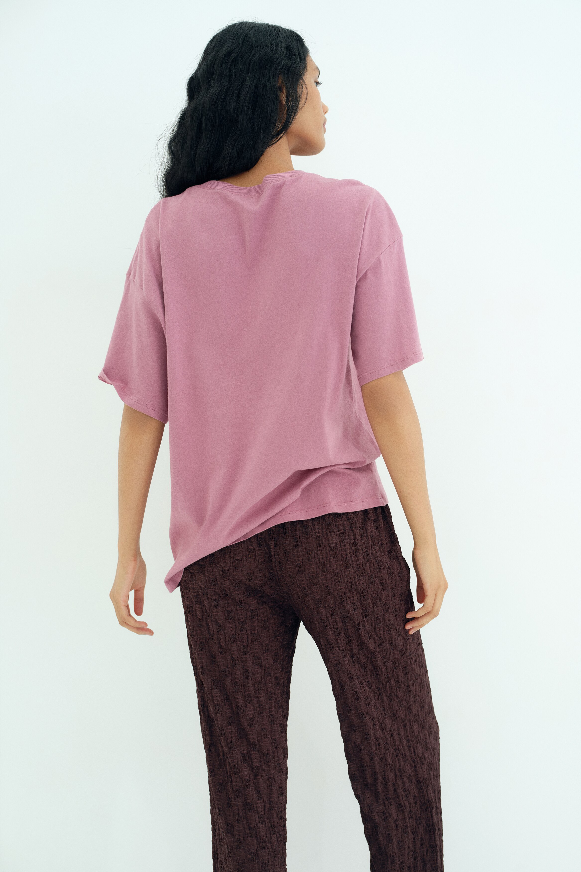 Oversized printed T-shirt
