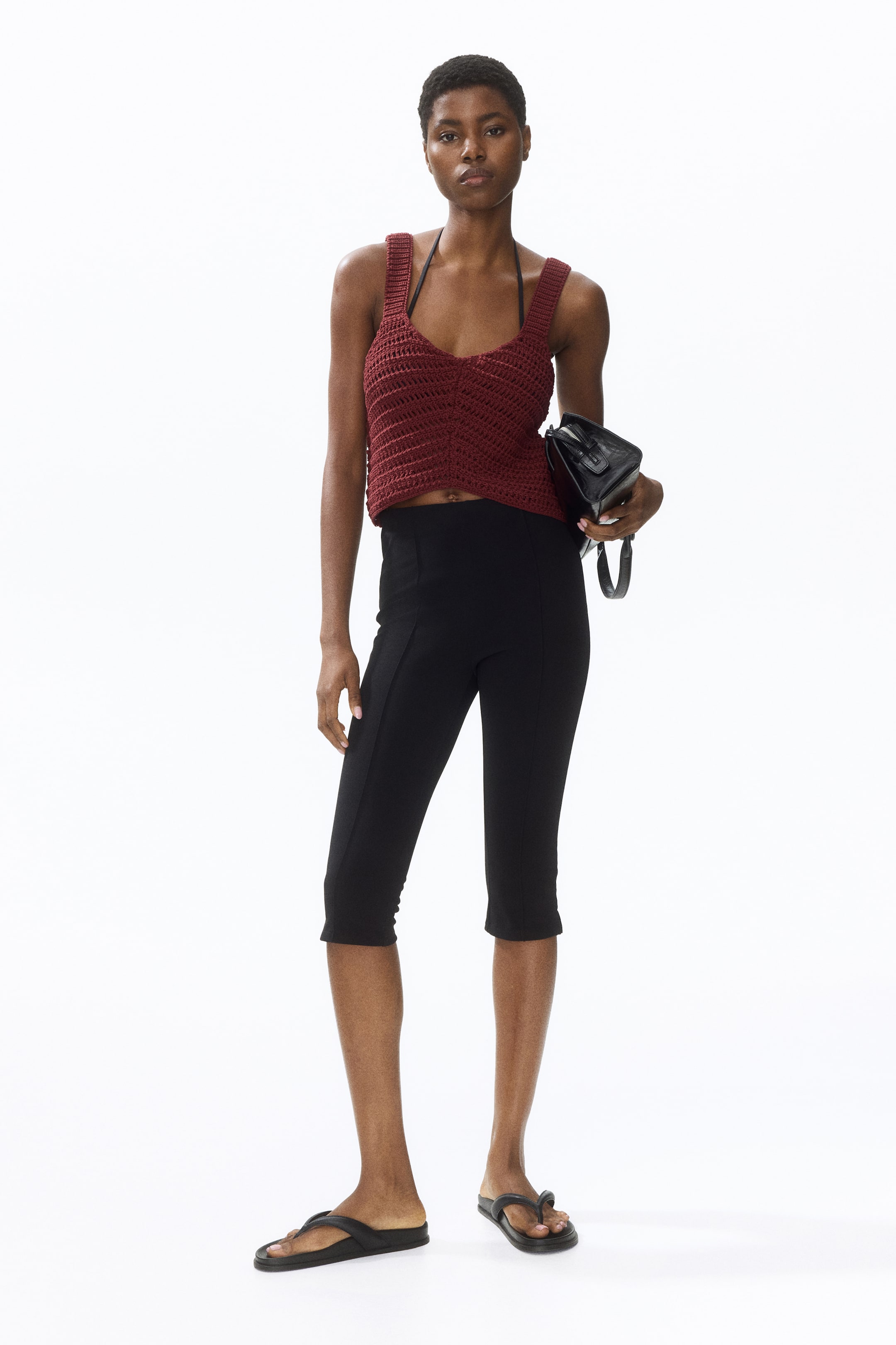 Crochet-Look Top