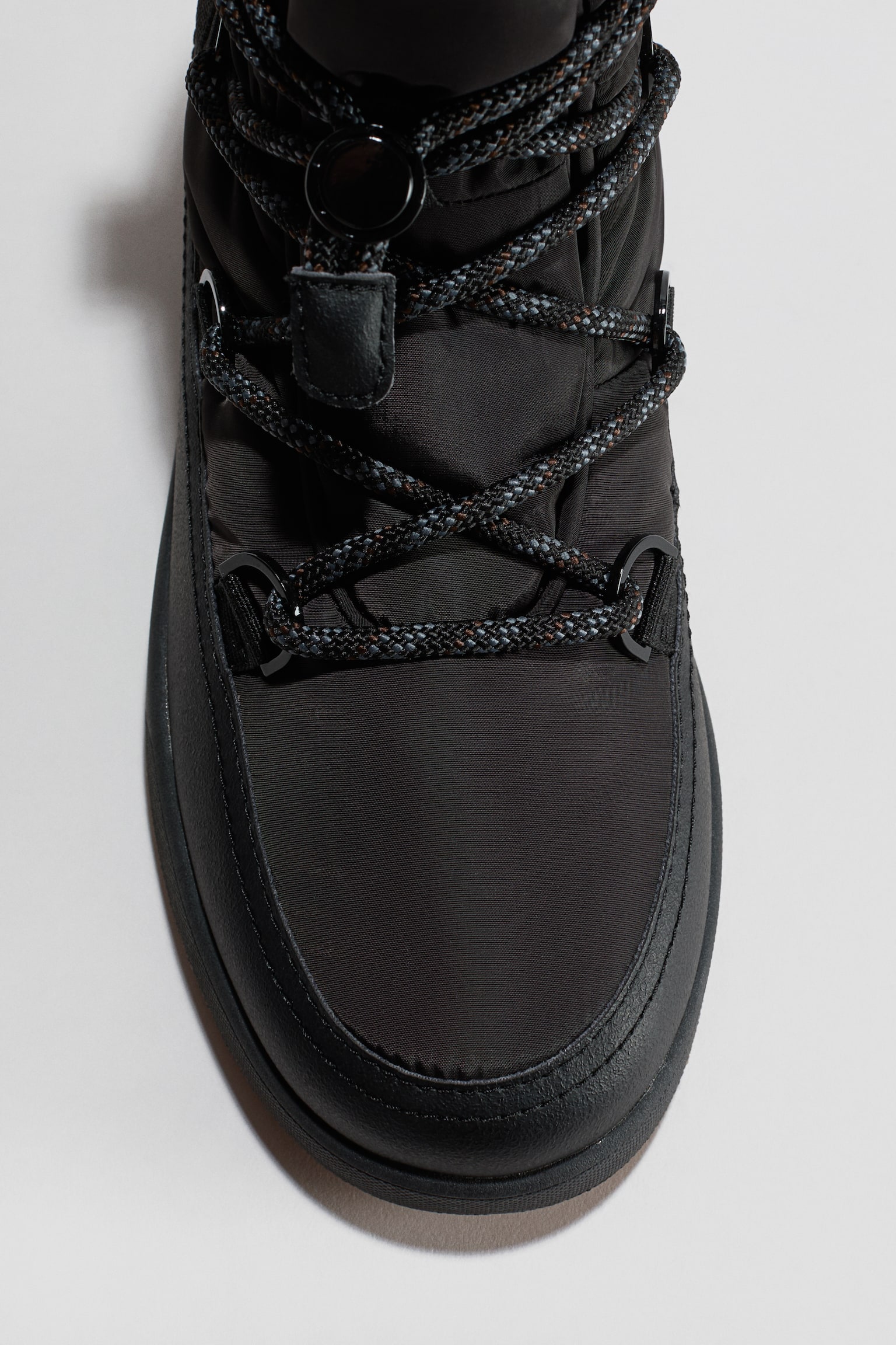 Детские ботинки H&M Warm-Lined Waterproof Snow Boots, цвет: Чёрный — фото 2