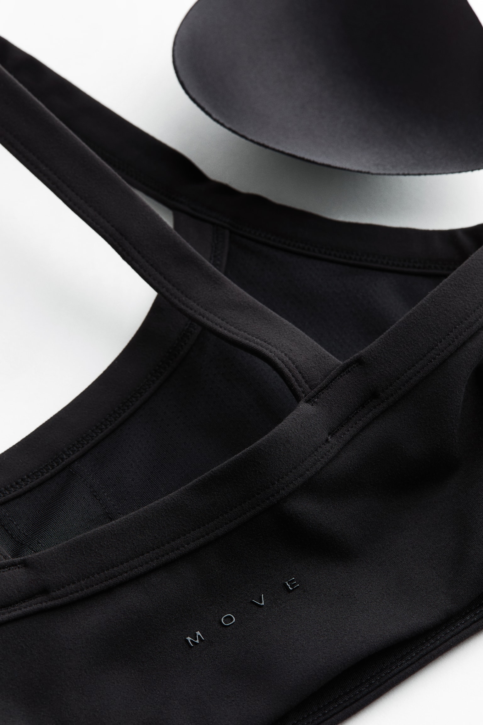 Спортивное бра SoftMove™, средняя поддержка — H&M Move, цвет: Чёрный — фото 10
