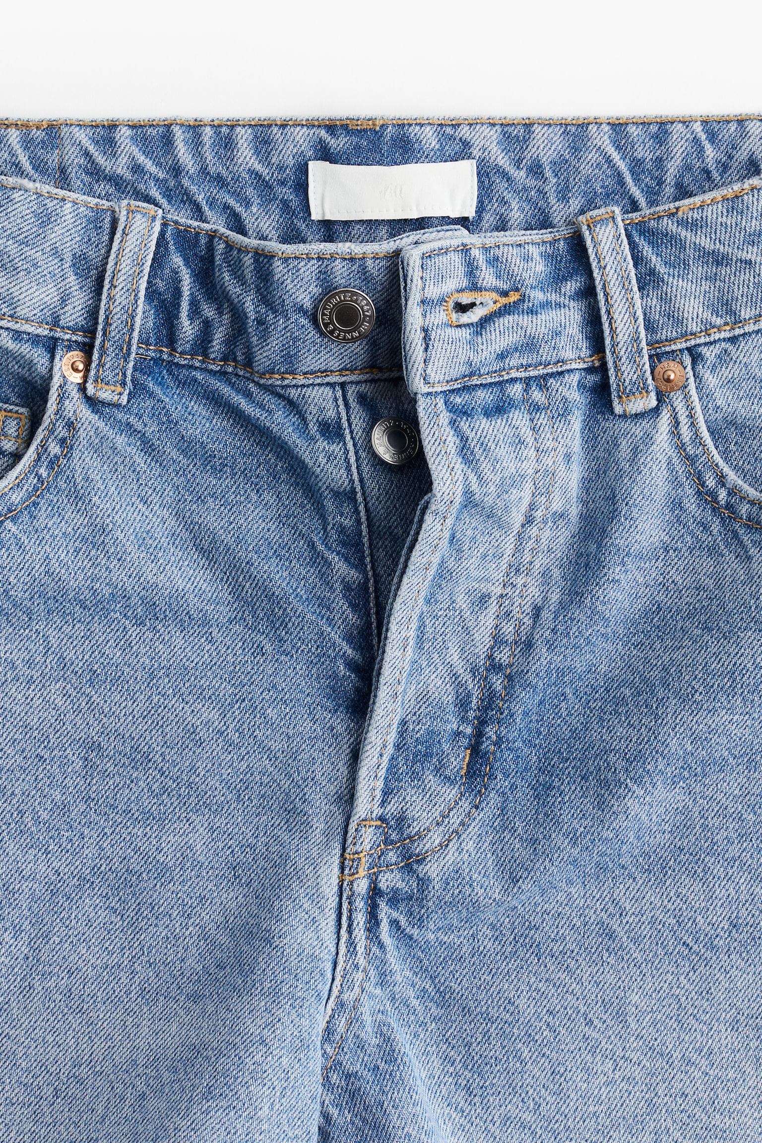 Short en denim - Bleu denim/Bleu denim clair/Bleu denim foncé - 7