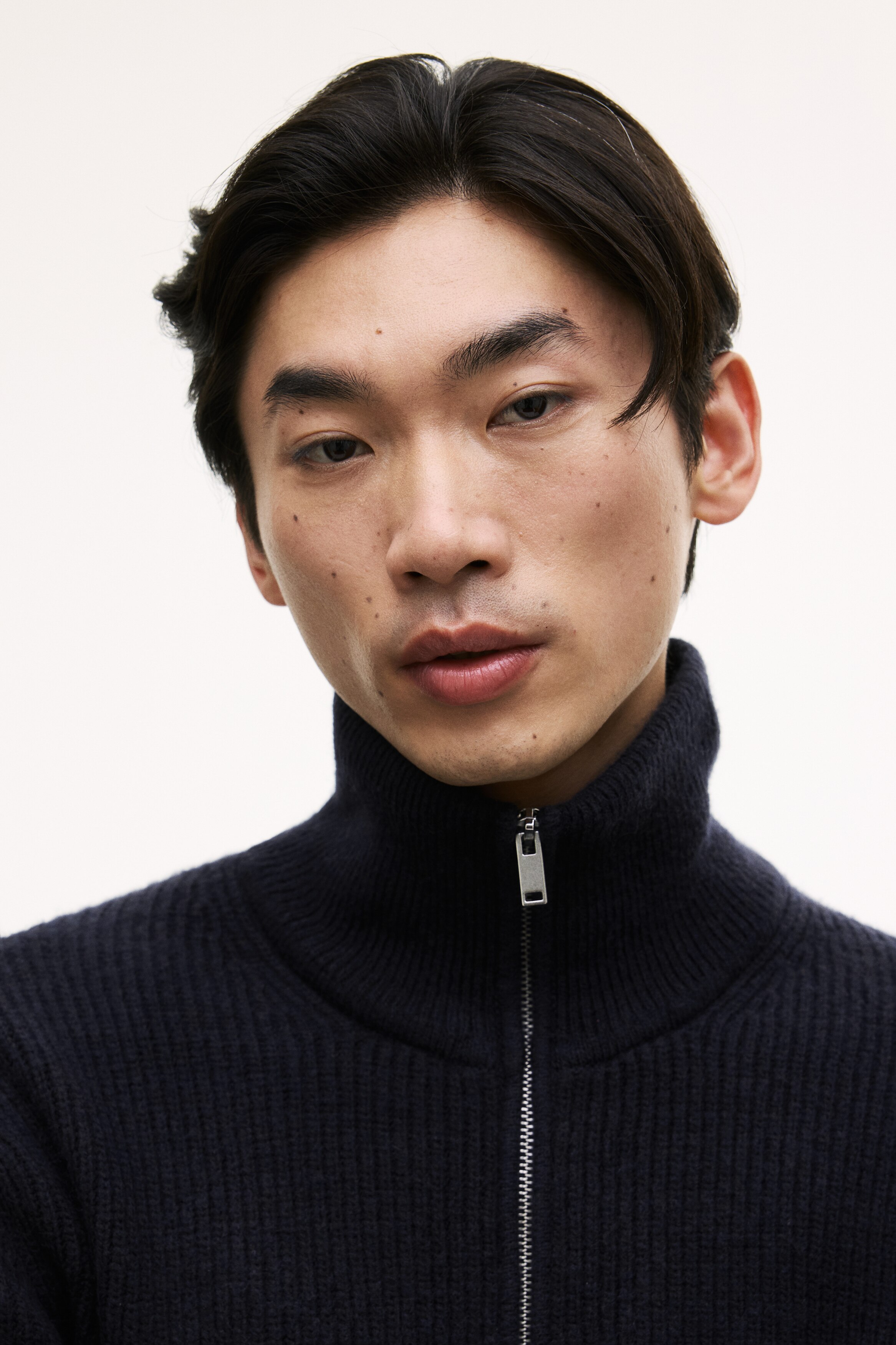 Regular Fit Zip cardigan