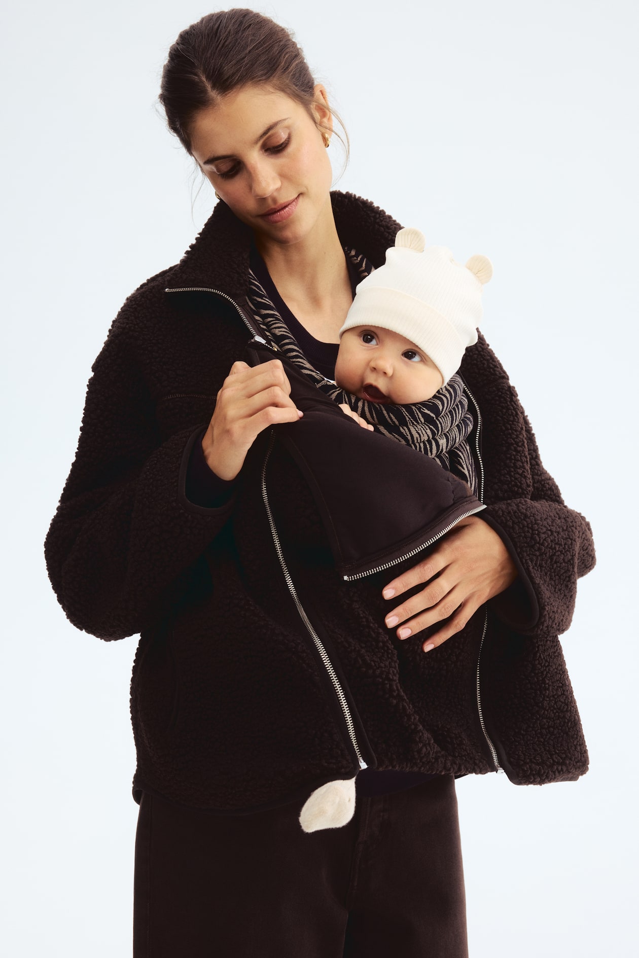 MAMA Before & After Babywearing Fleece Jacket