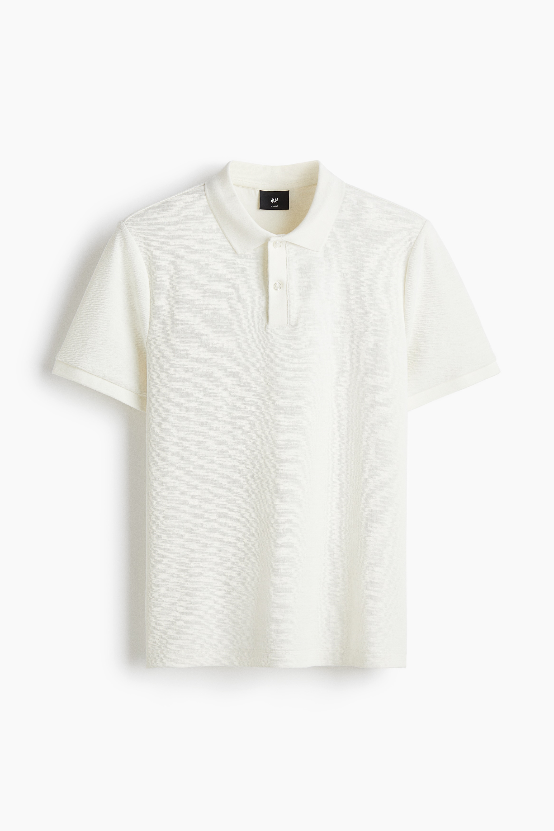 Slim Fit Polo Shirt - White/Dark grey/Navy blue/Blue