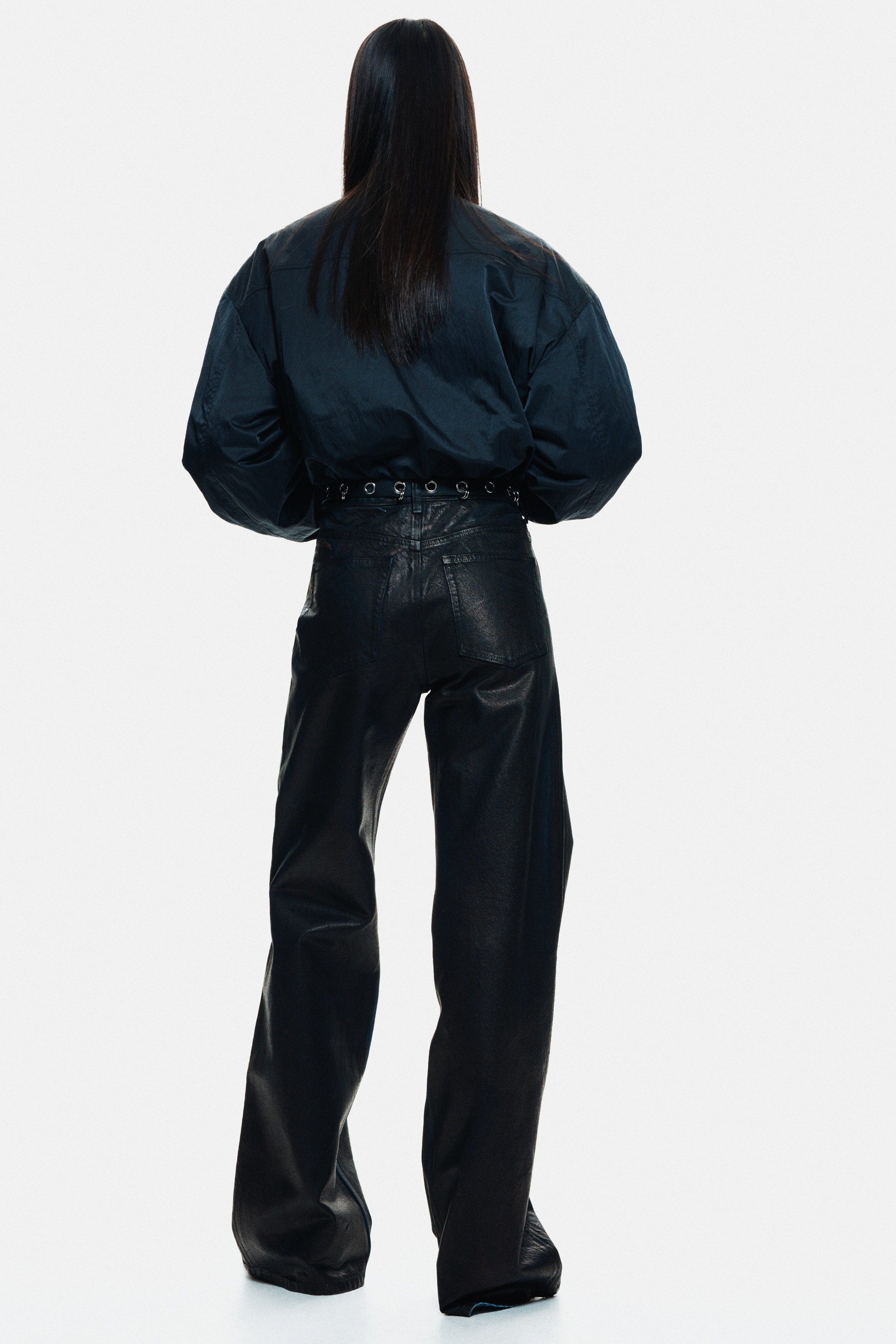 Coated jeans