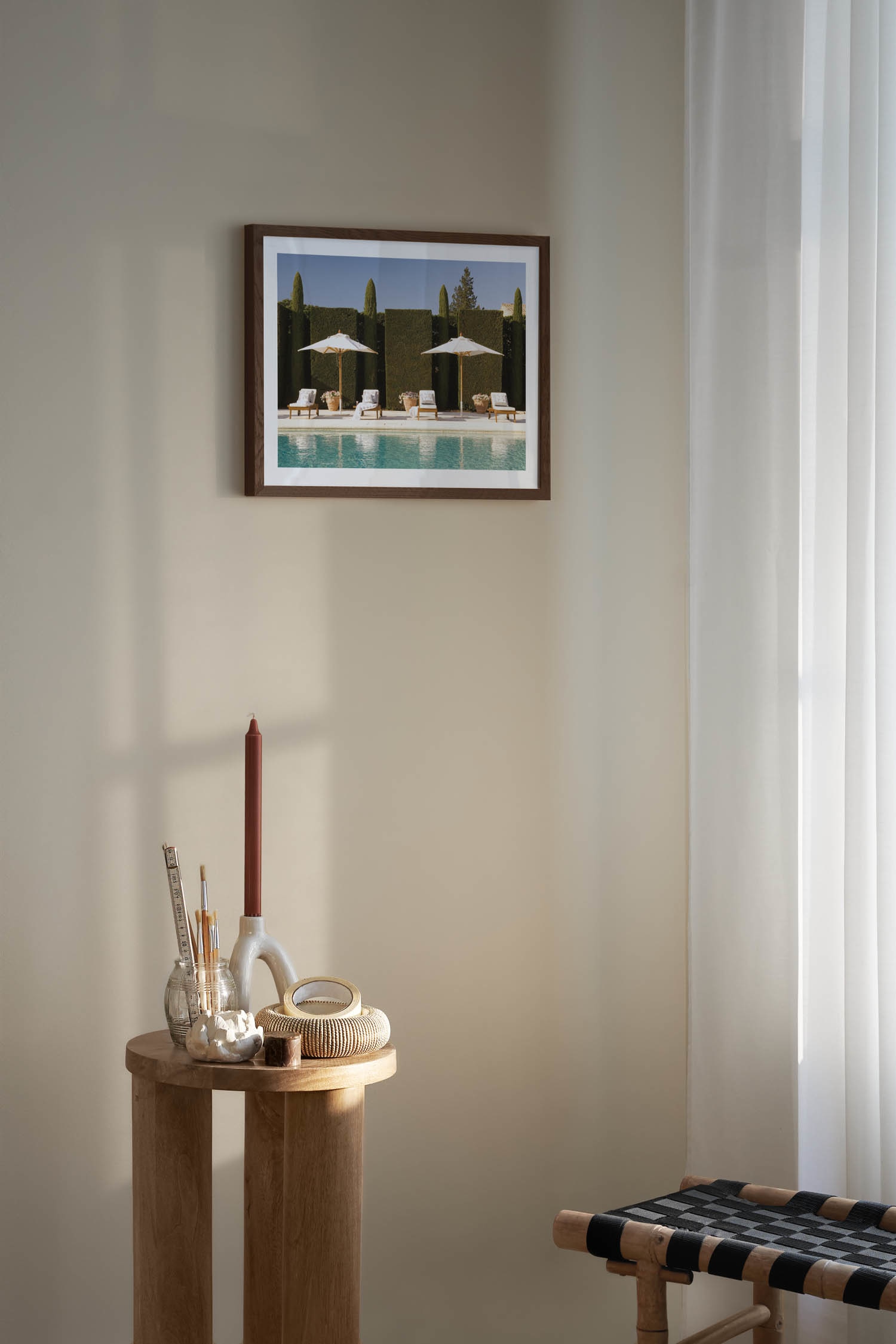 Poolside Paradise Juliste - Vihreä