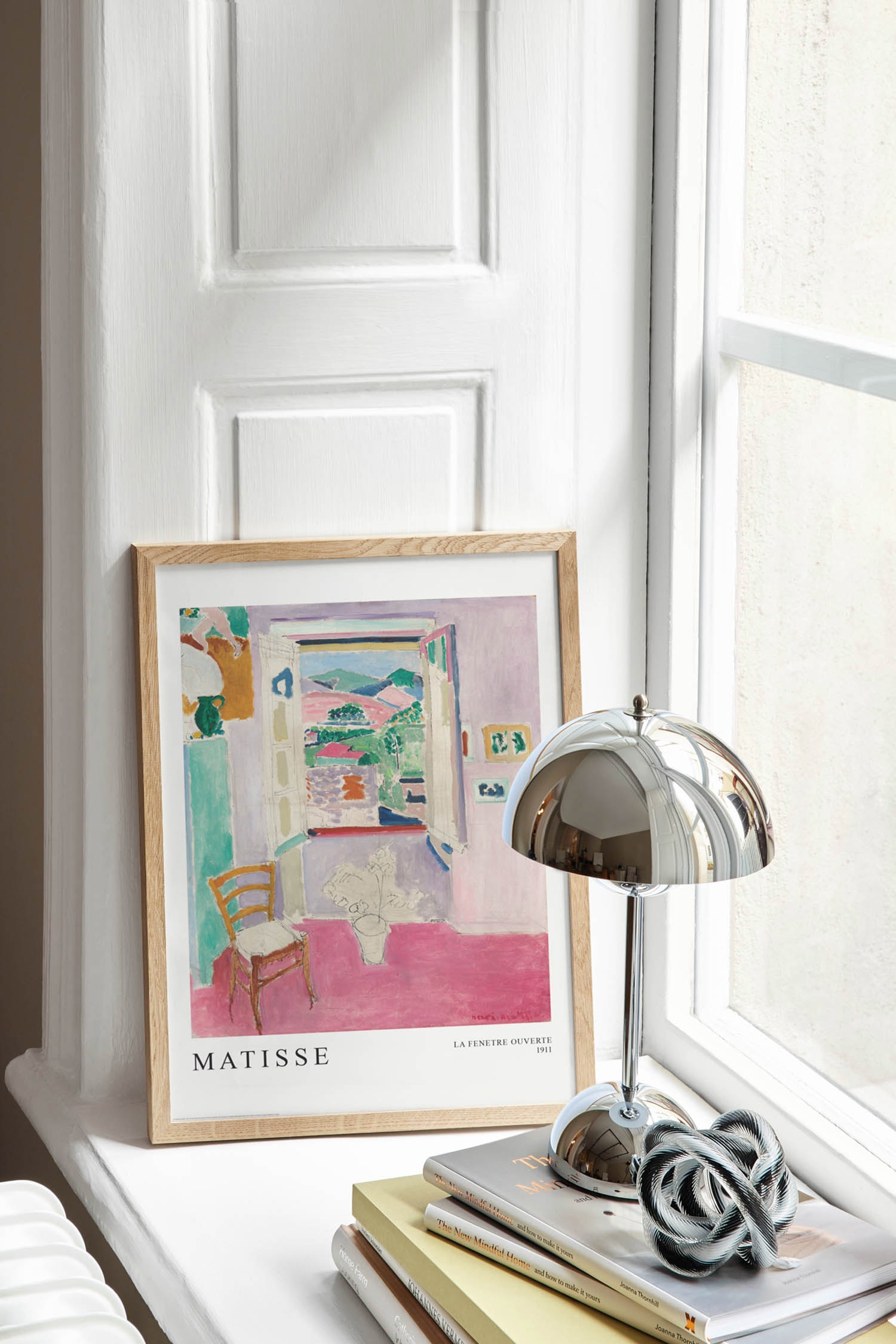 La Fenetre Ouverte Plakat - Pink/rød