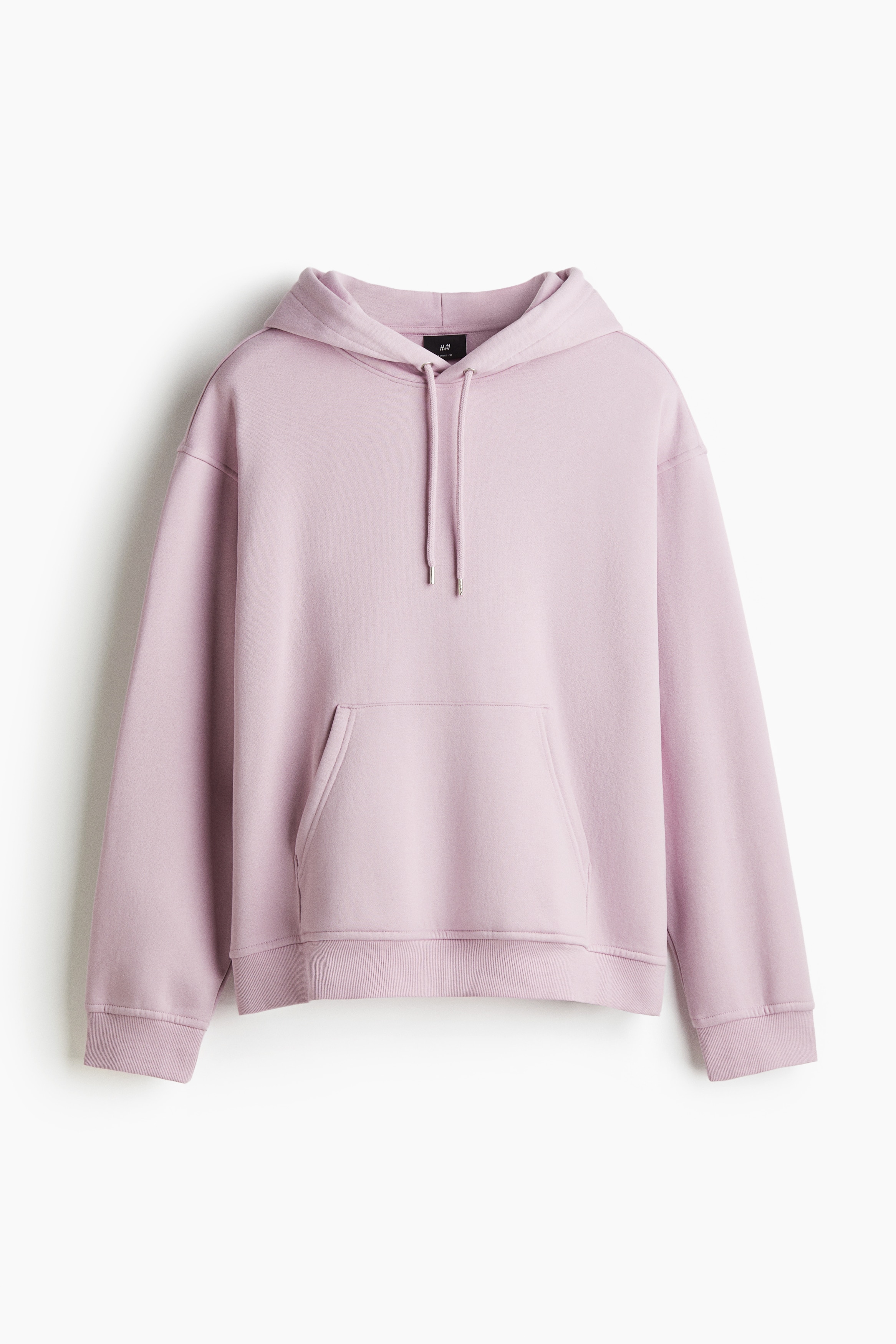 Loose Fit Hoodie - Pink/Black/Light grey marle/White/Dark forest green/Plum/Dark grey/White/Pink/Navy blue/Grey/Green/Light beige/Green/Black