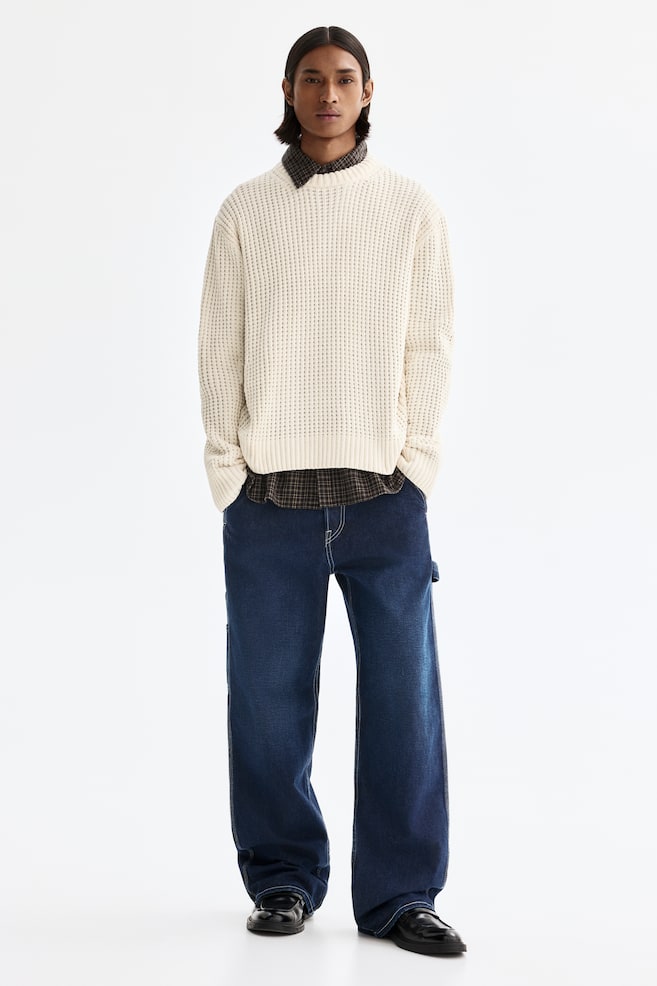 Regular-Fit Sweater-Cream - 3