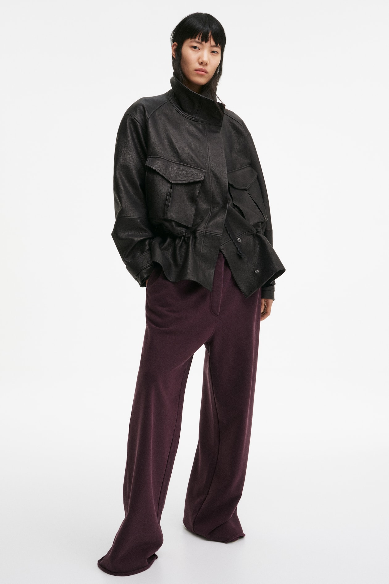Wide-Leg Cotton Joggers - image 4