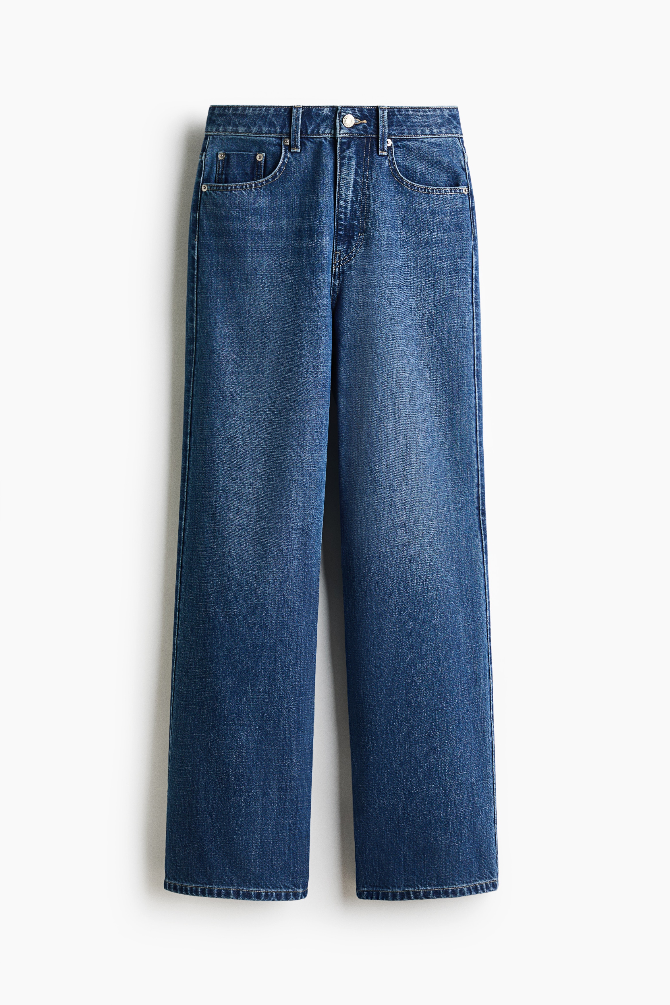 Wide High Jeans - Azul denim/Blanco/Azul denim/Azul denim claro/Verde oscuro/Negro lavado