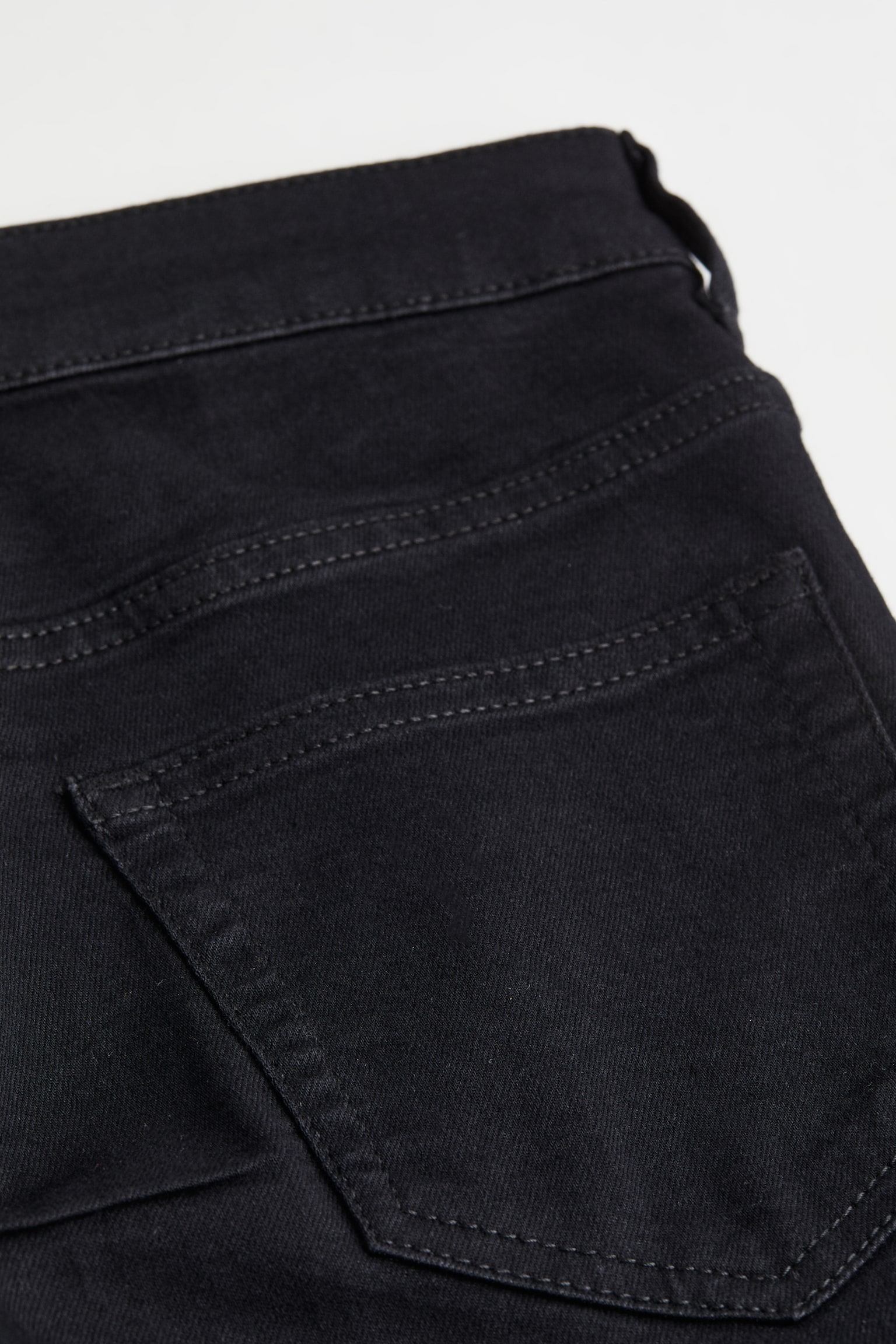 Skinny Low Jeans - Black/Dark denim grey - 2