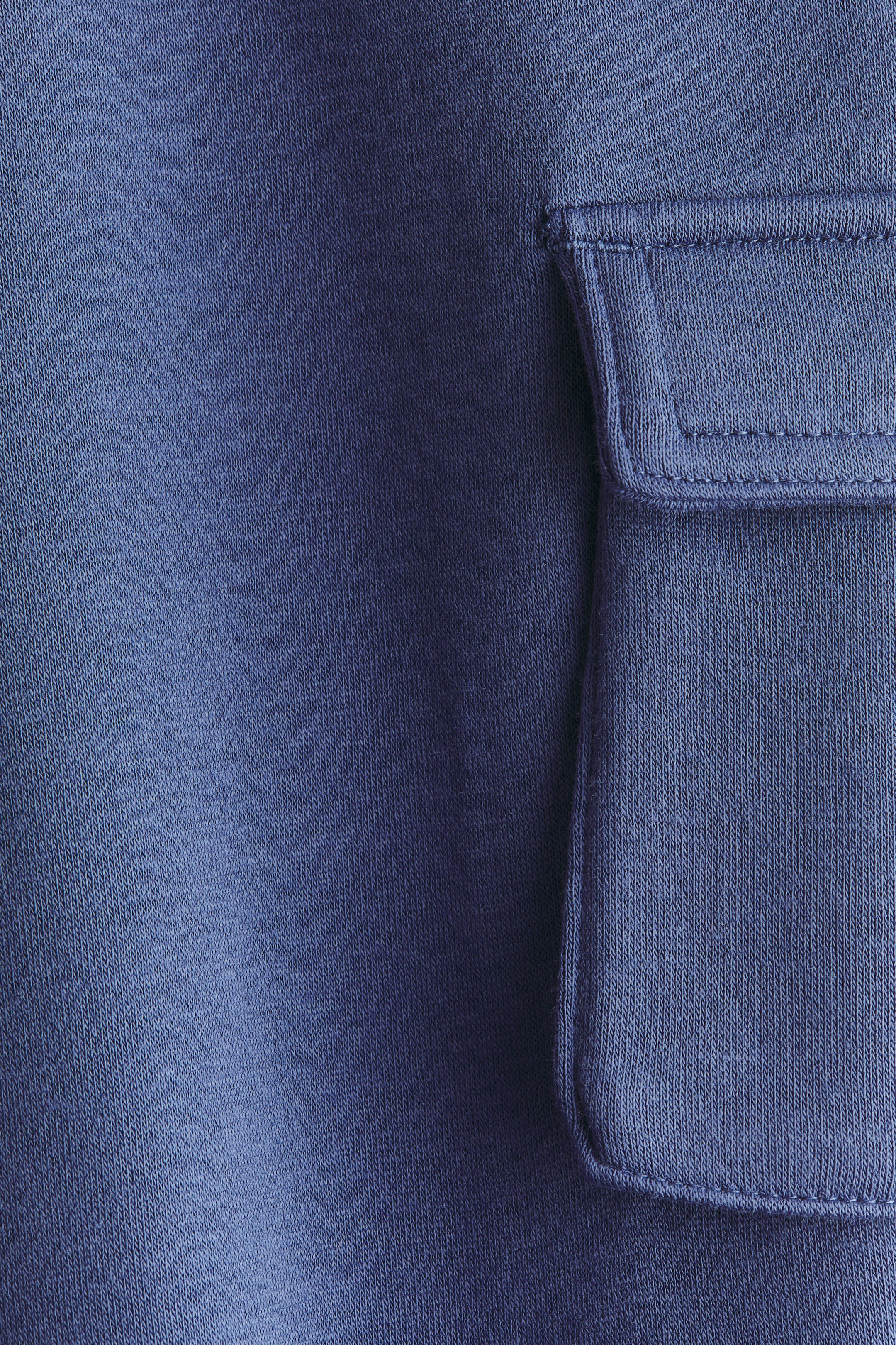 Pantalon jogging cargo à l'intérieur brossé