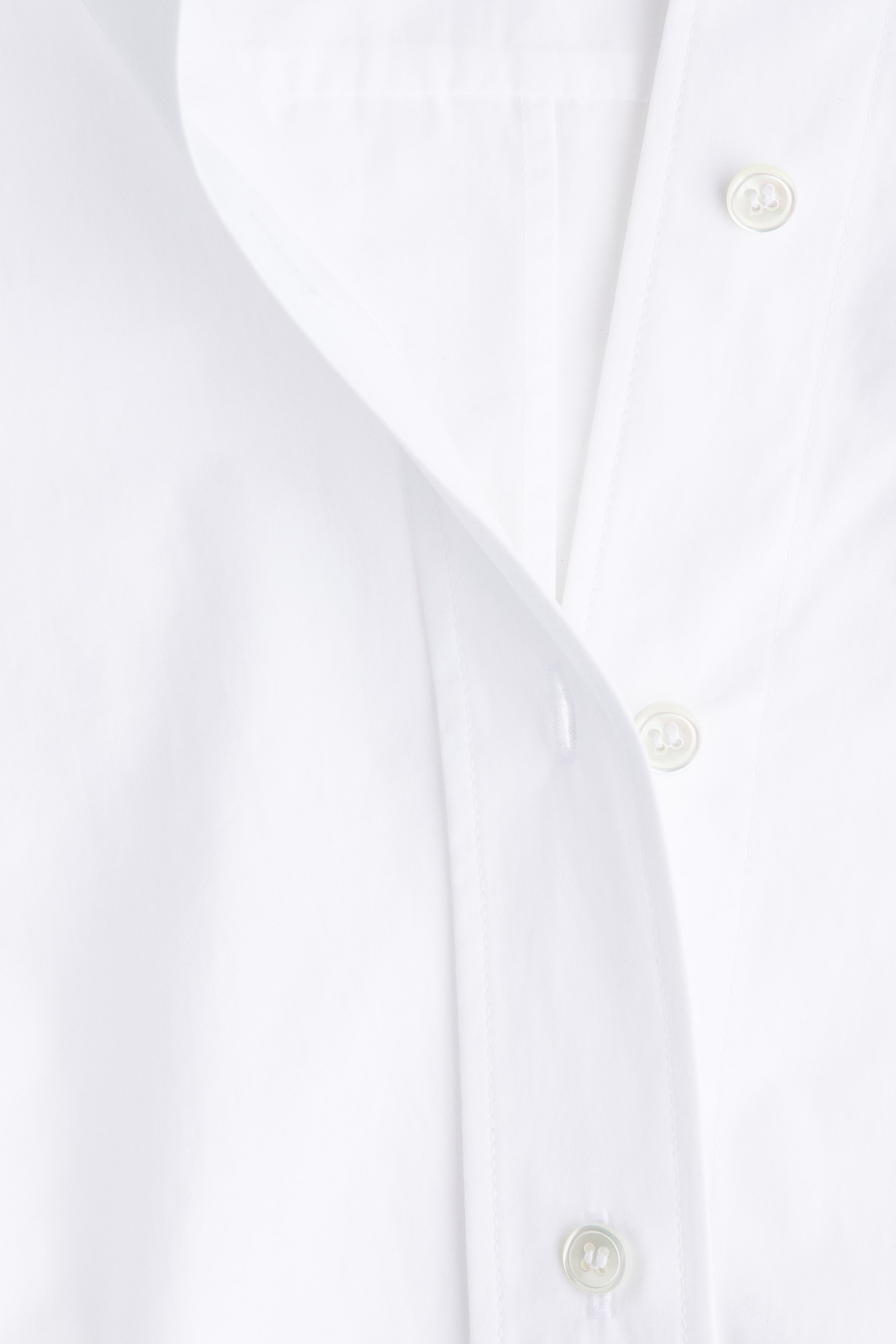 Visualizza immagine più grande: Camicia aderente in cotone - Bianco - DONNA | H&M IT 6