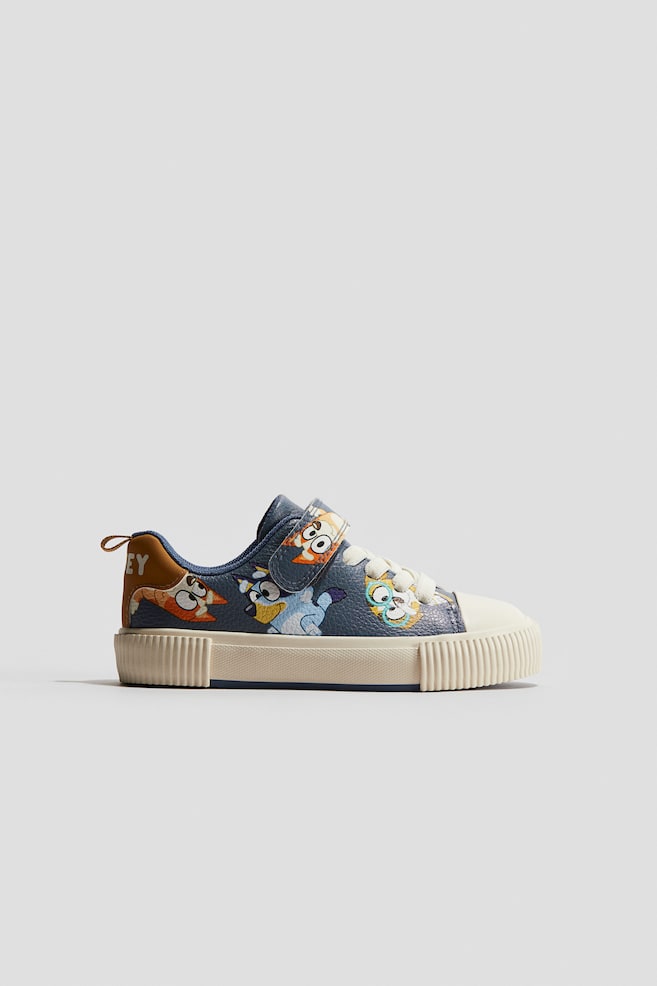 Printed trainers - Blue/Bluey - 1
