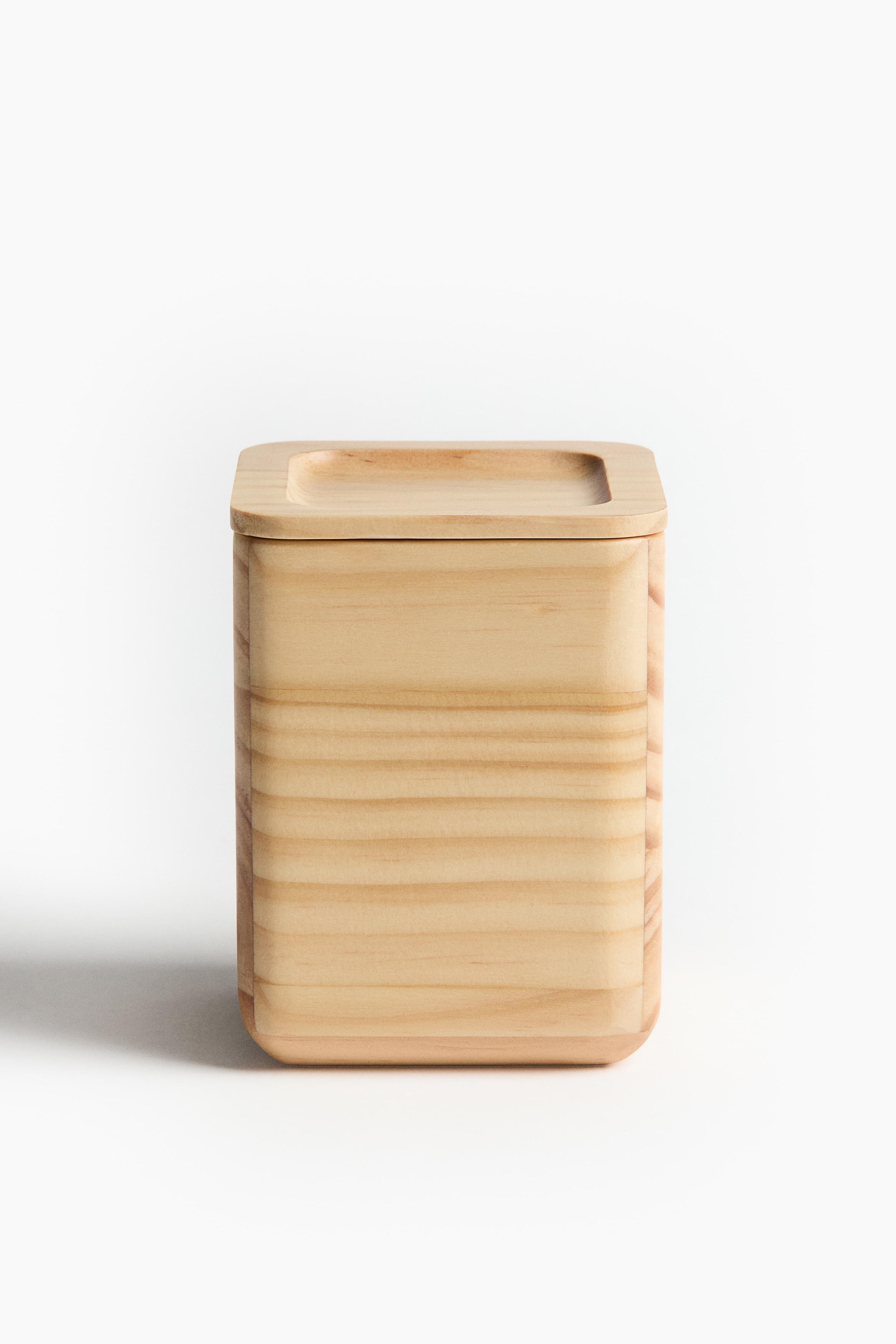 Tall Wooden Organizer Box - Beige - Home All | H&M US