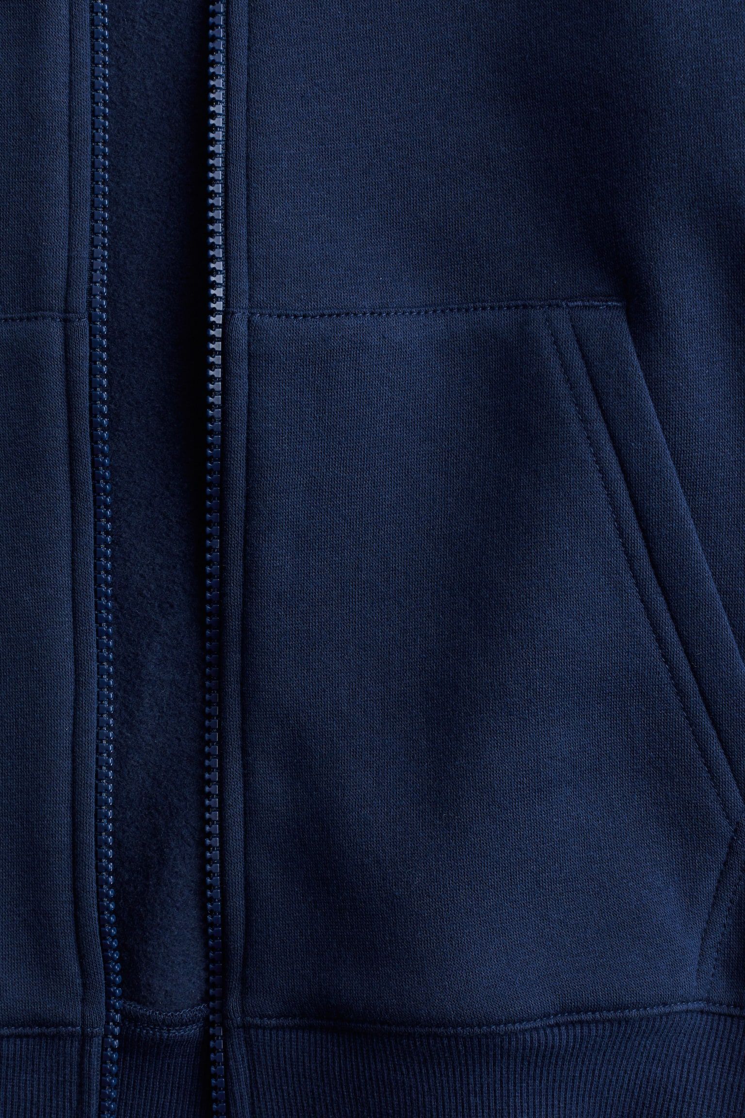 Zip-through hoodie - Dark blue/Dark mole/Black/Light beige/Light grey marl - 4