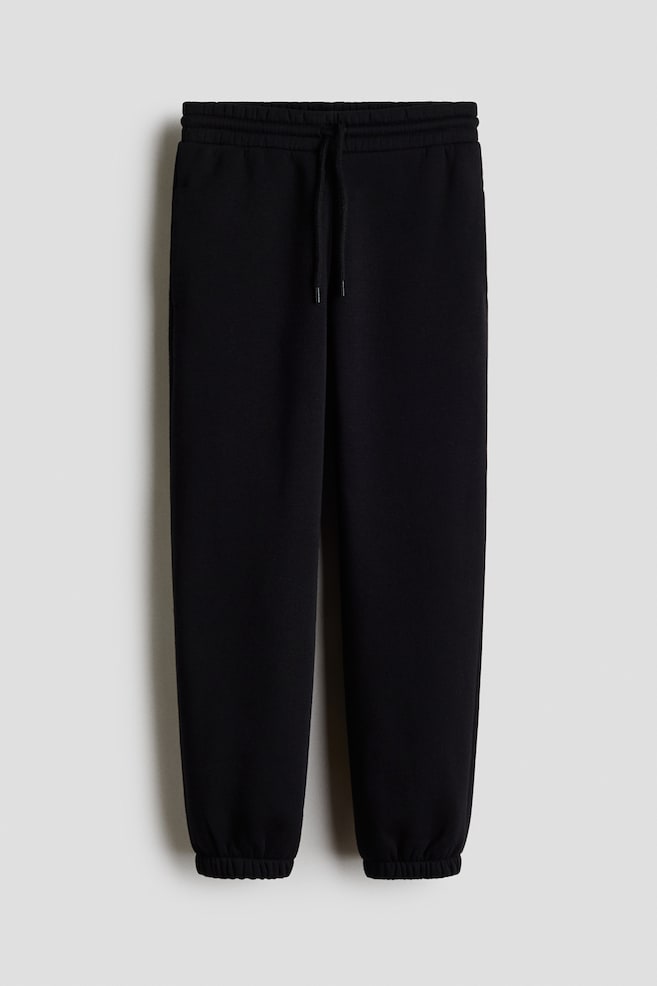 Sweatpant Joggers - Black/Light grey marl/Light gray melange/Black - 1