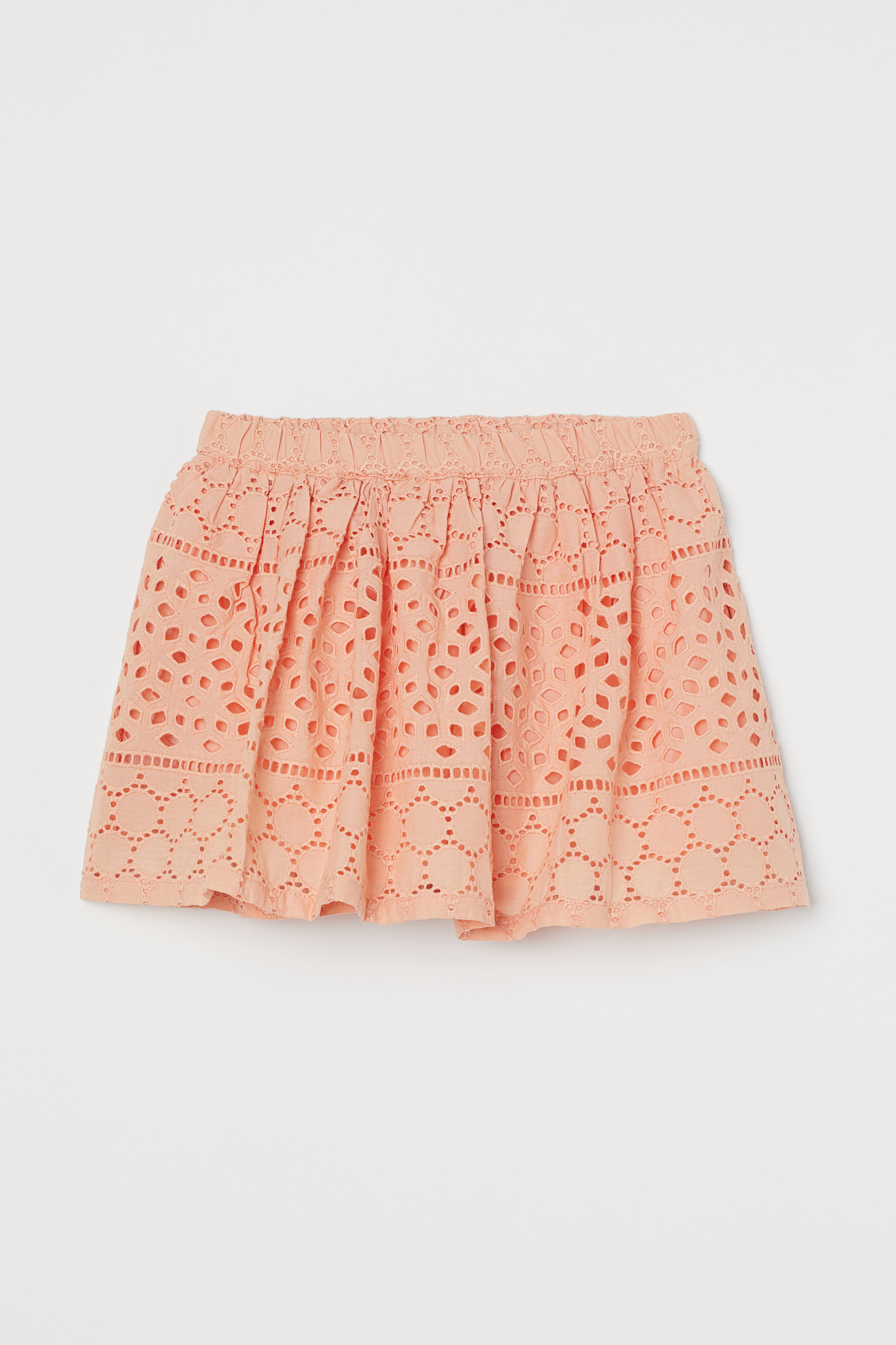 H&m embroidered skirt best sale