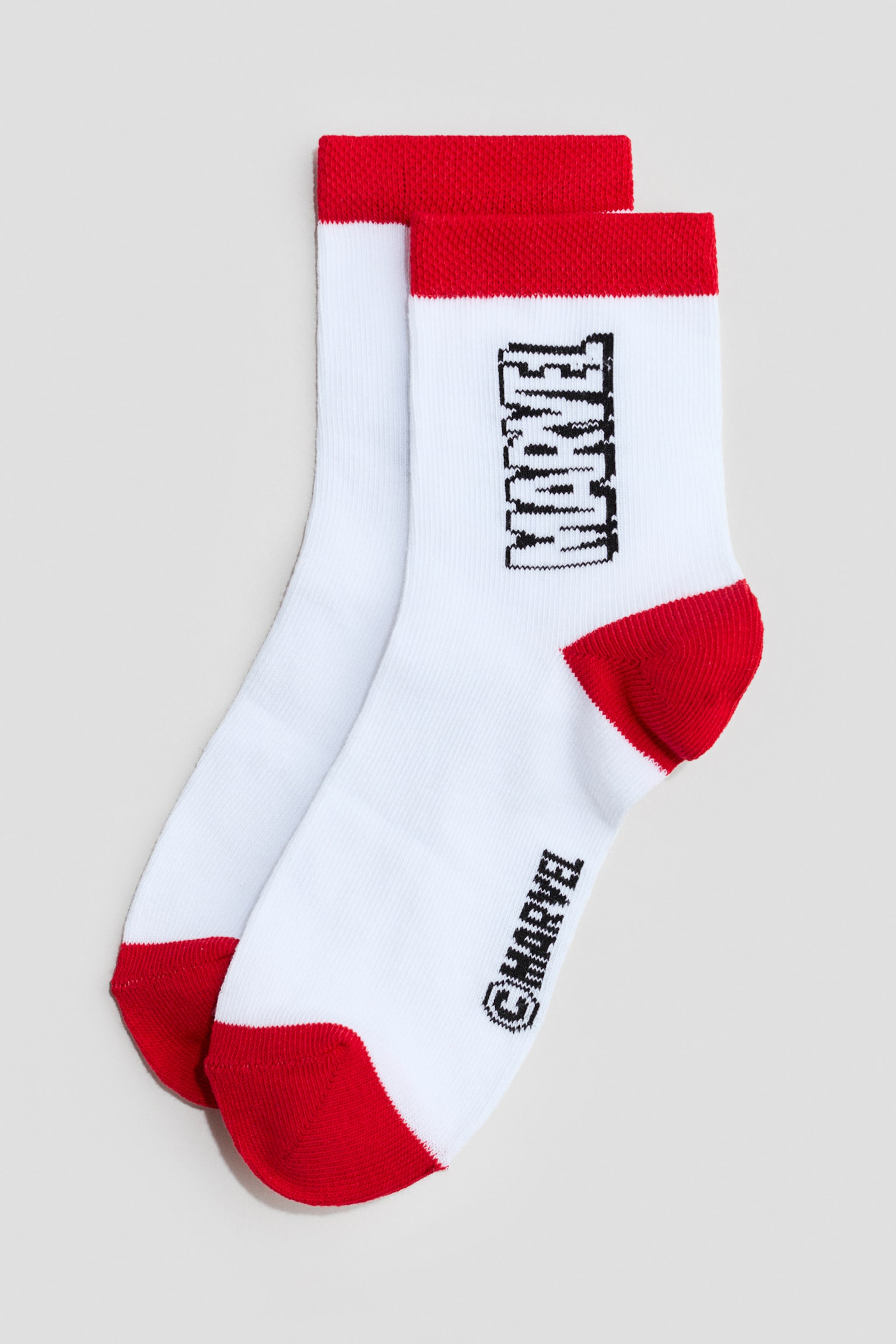 מארז 7 זוגות גרביים - קרם/מארוול קומיקס/אפור/פוקימון - 3