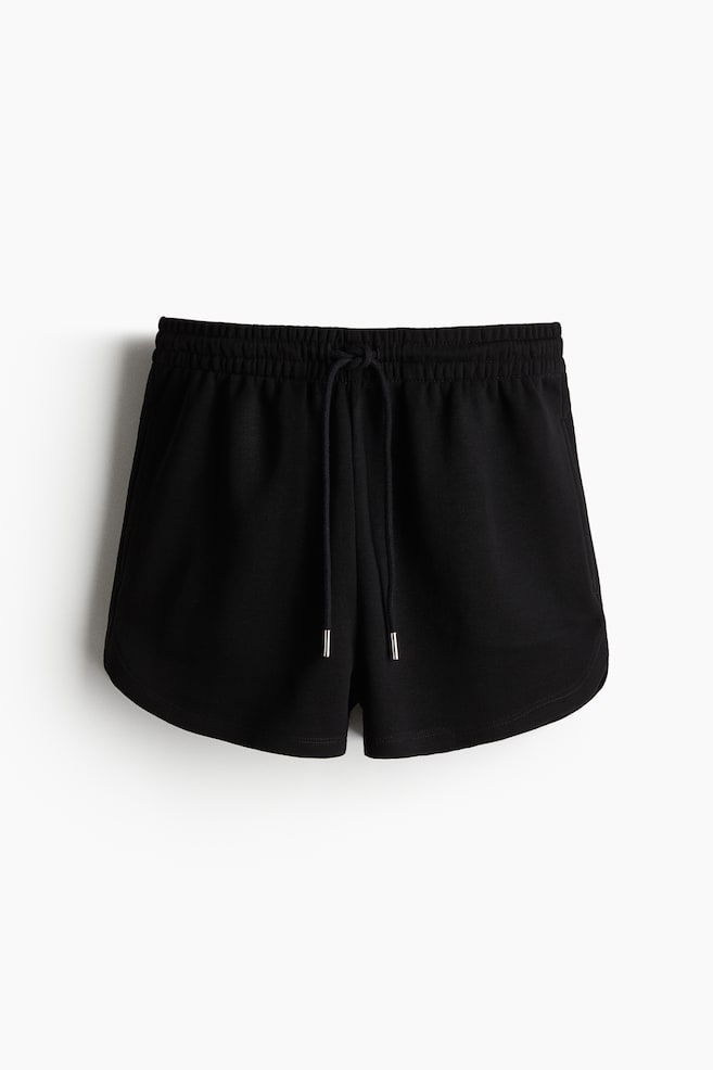 Sweatshorts - Black/Burgundy/Peach pink/Light beige melange/Dark dusty pink/Dark blue/Light gray melange/White/Blue/Light yellow - 1