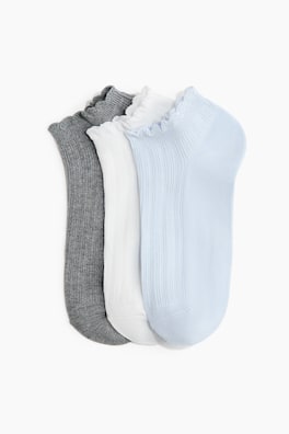 3-pack ankelstrumpor