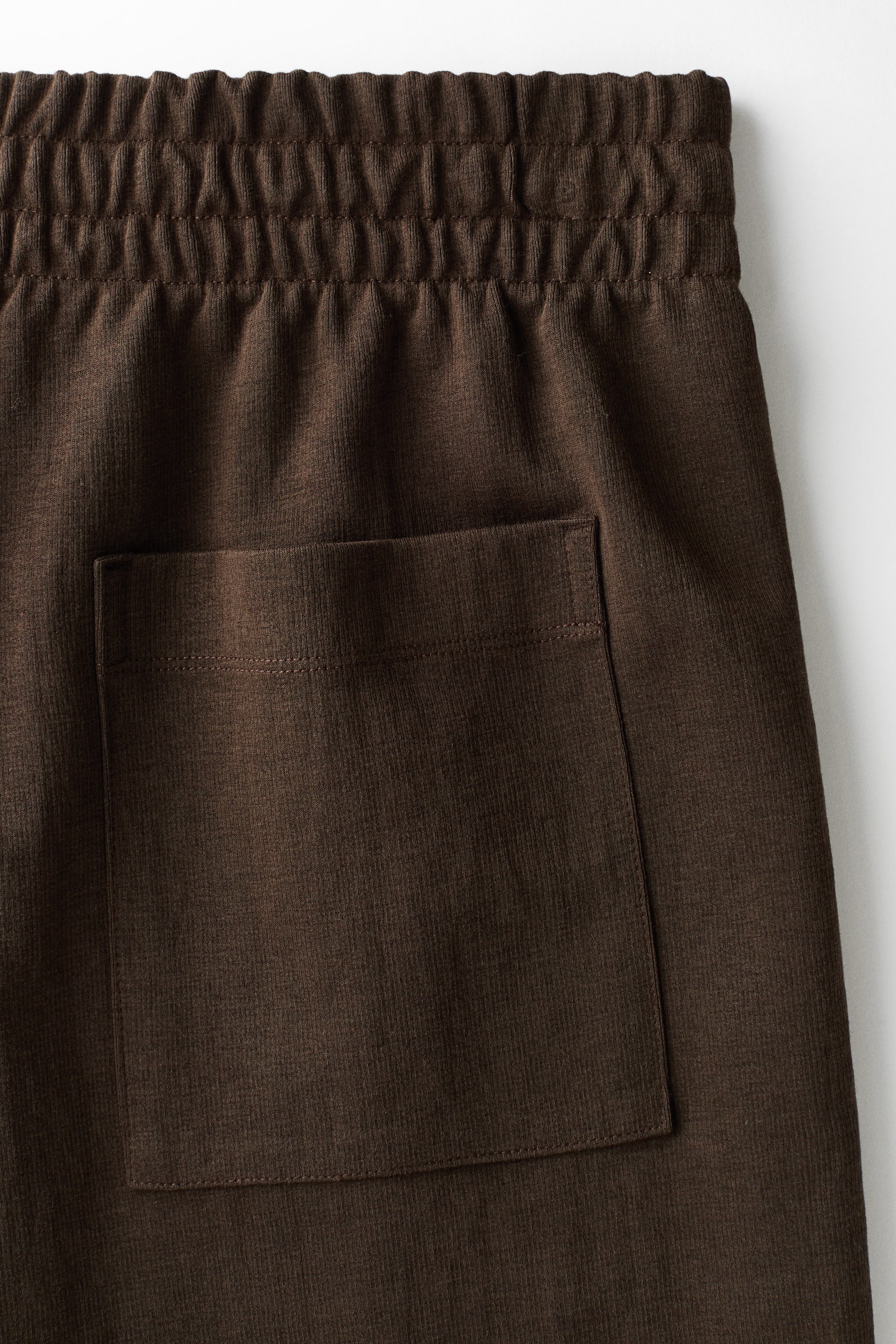Short décontracté en interlock