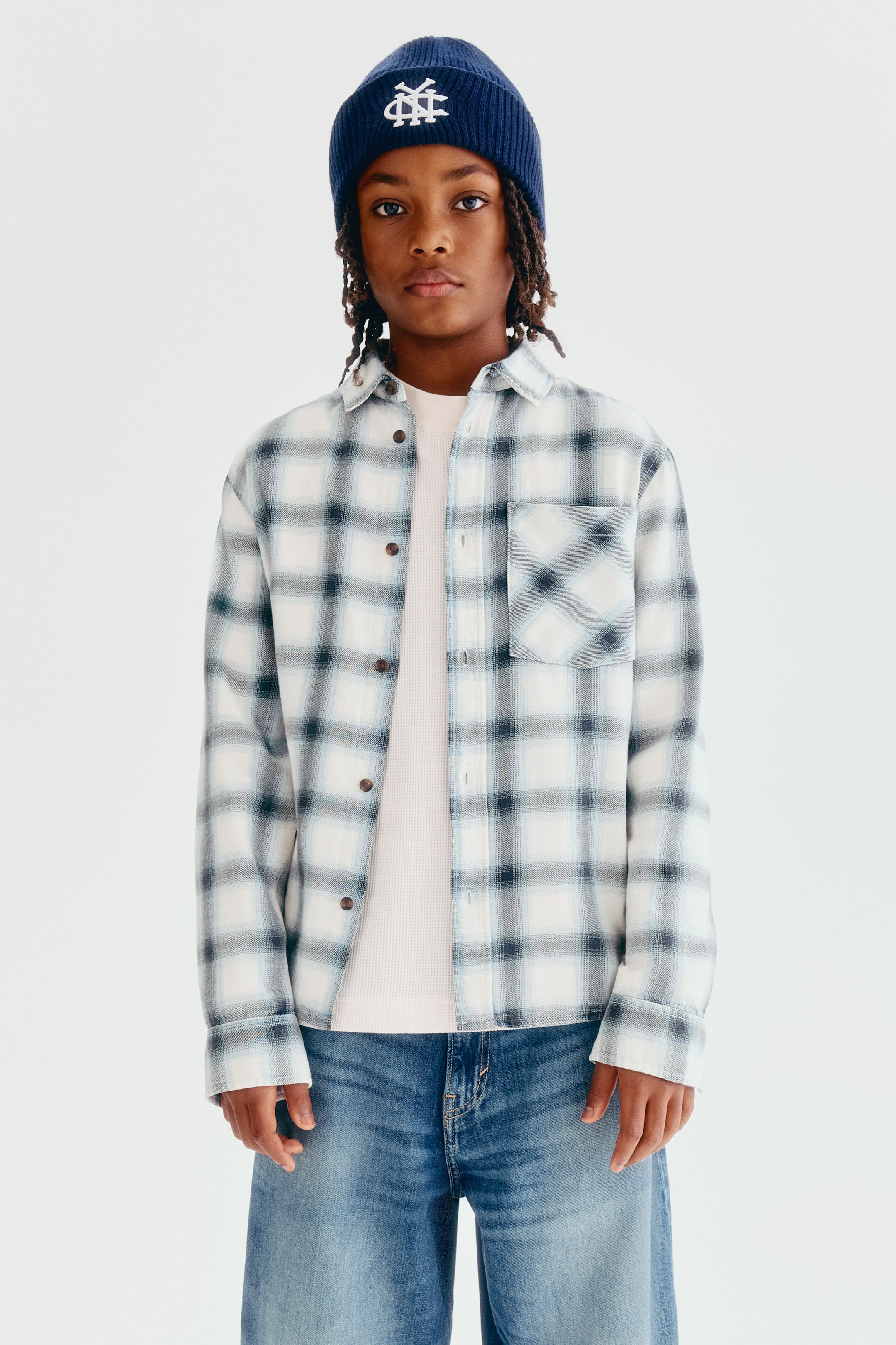 Pocket-Detail Cotton Shirt