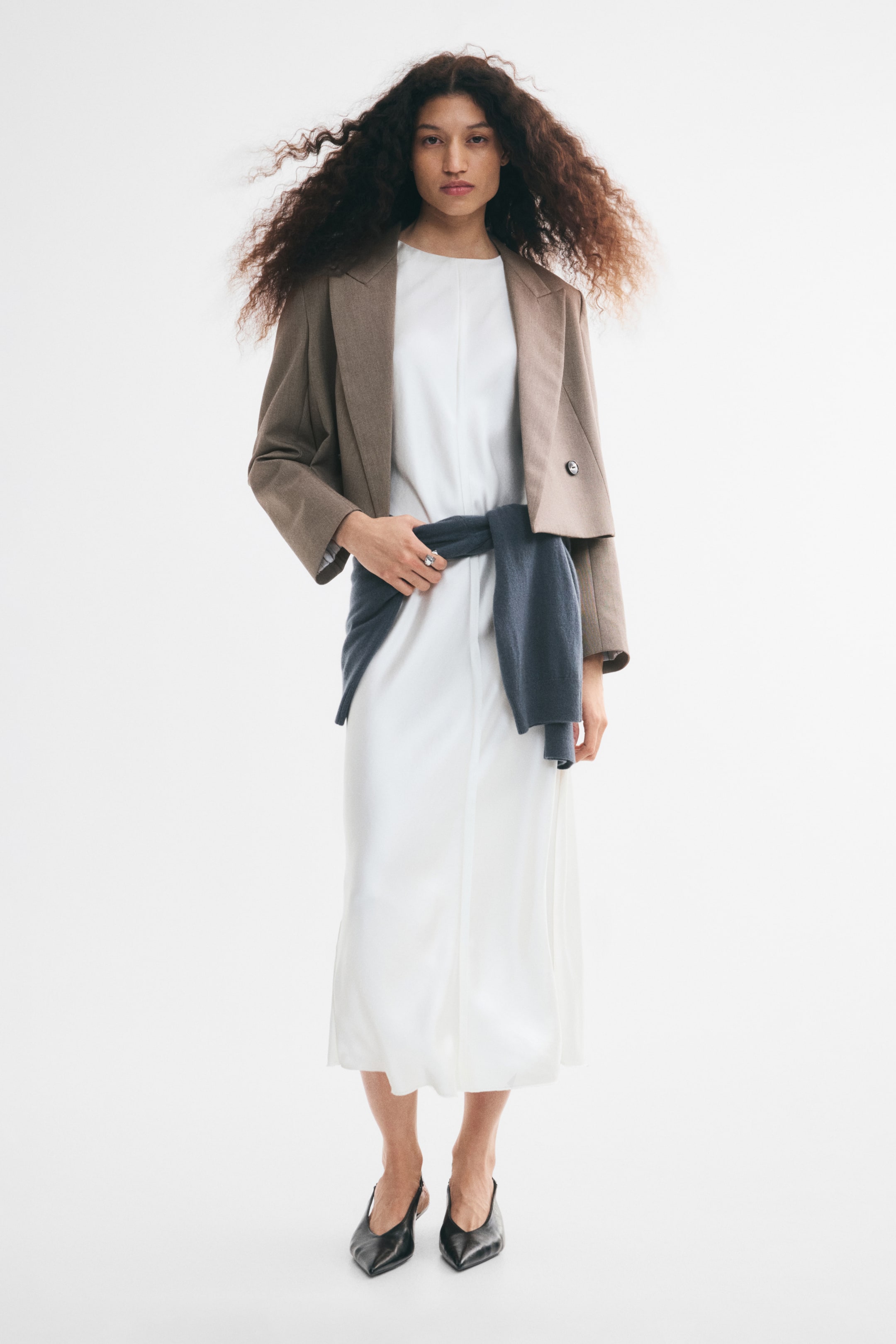 Short Double-Breasted Jacket