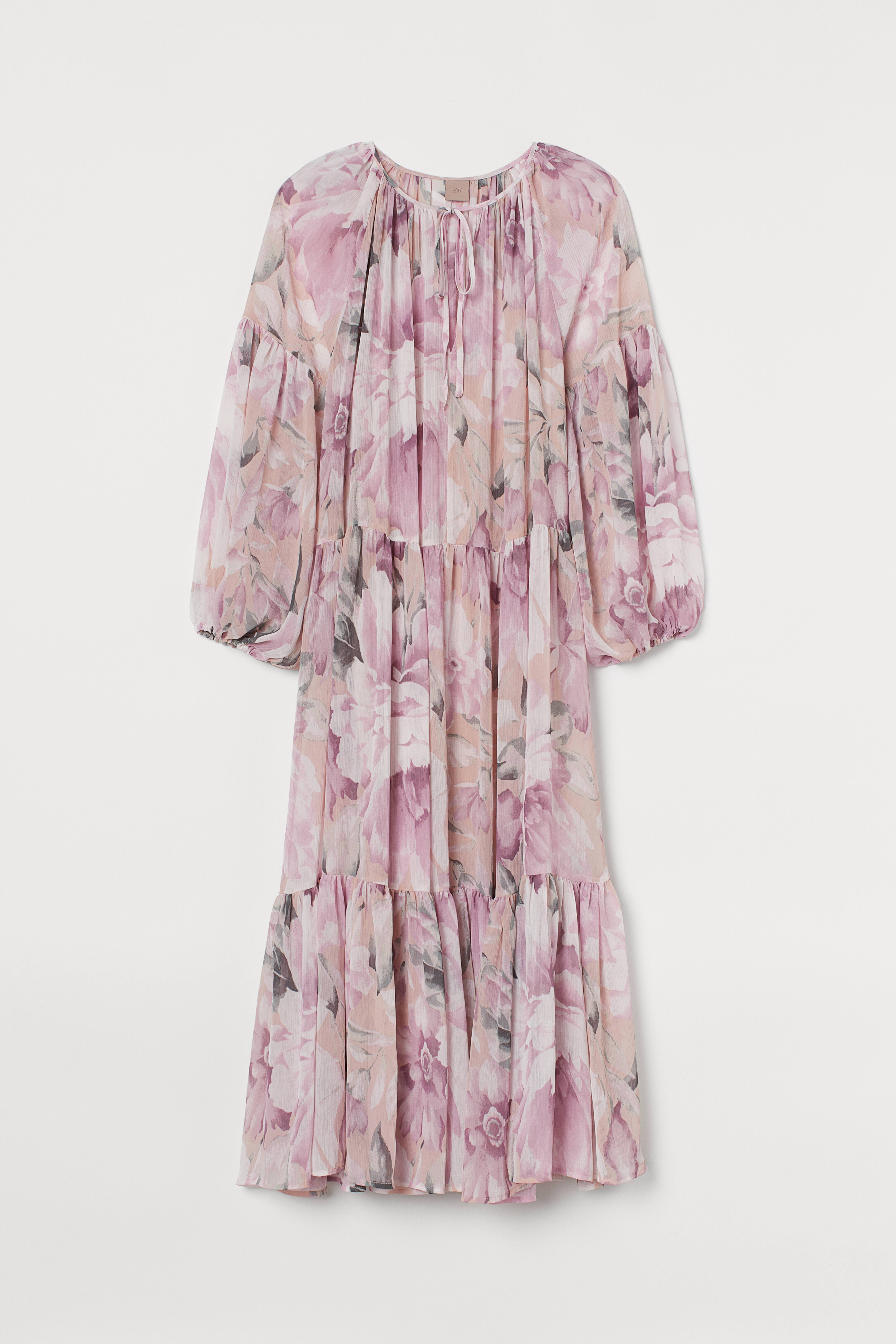 Robe rose fashion h&m