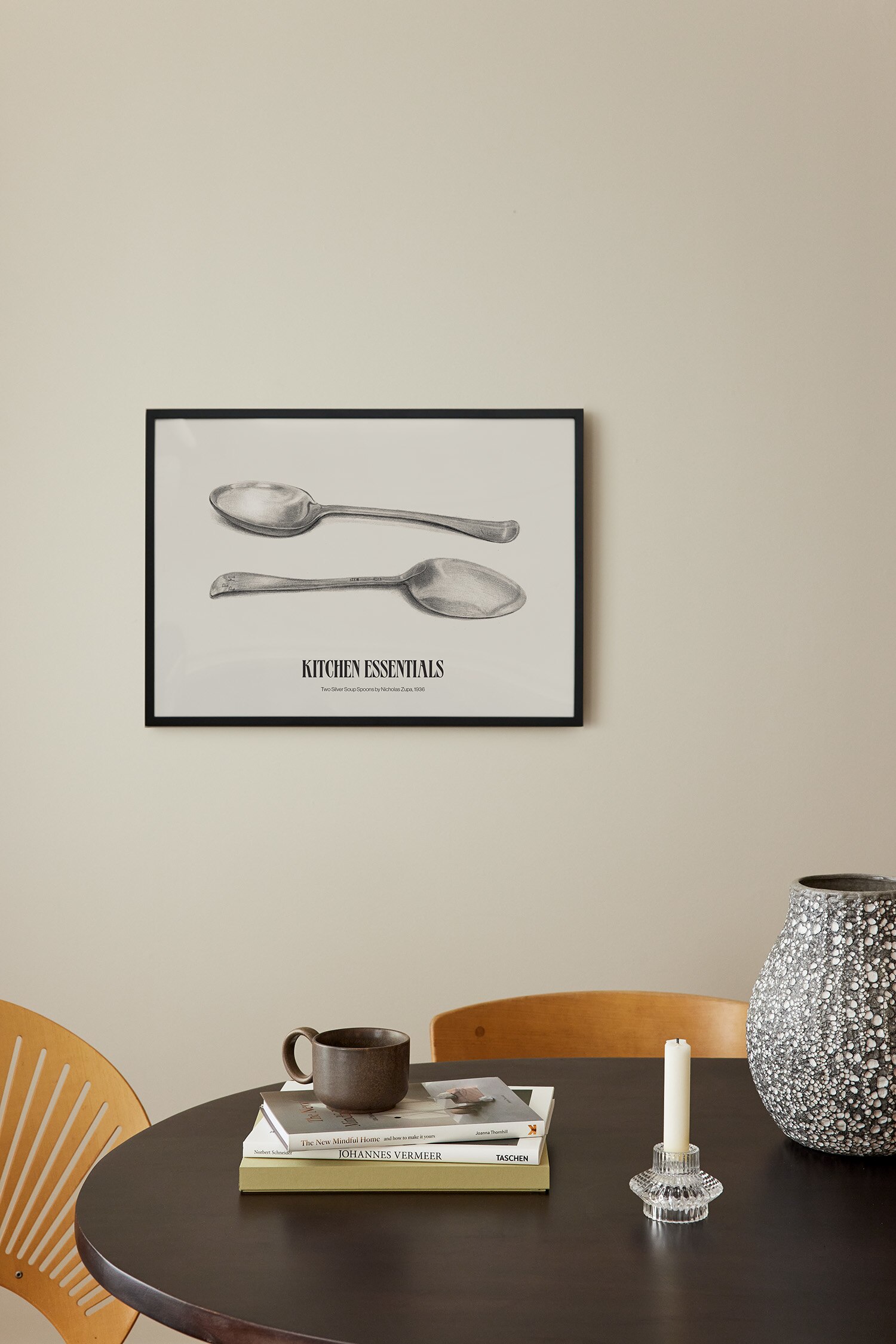 Silver Spoons Poster-Beige