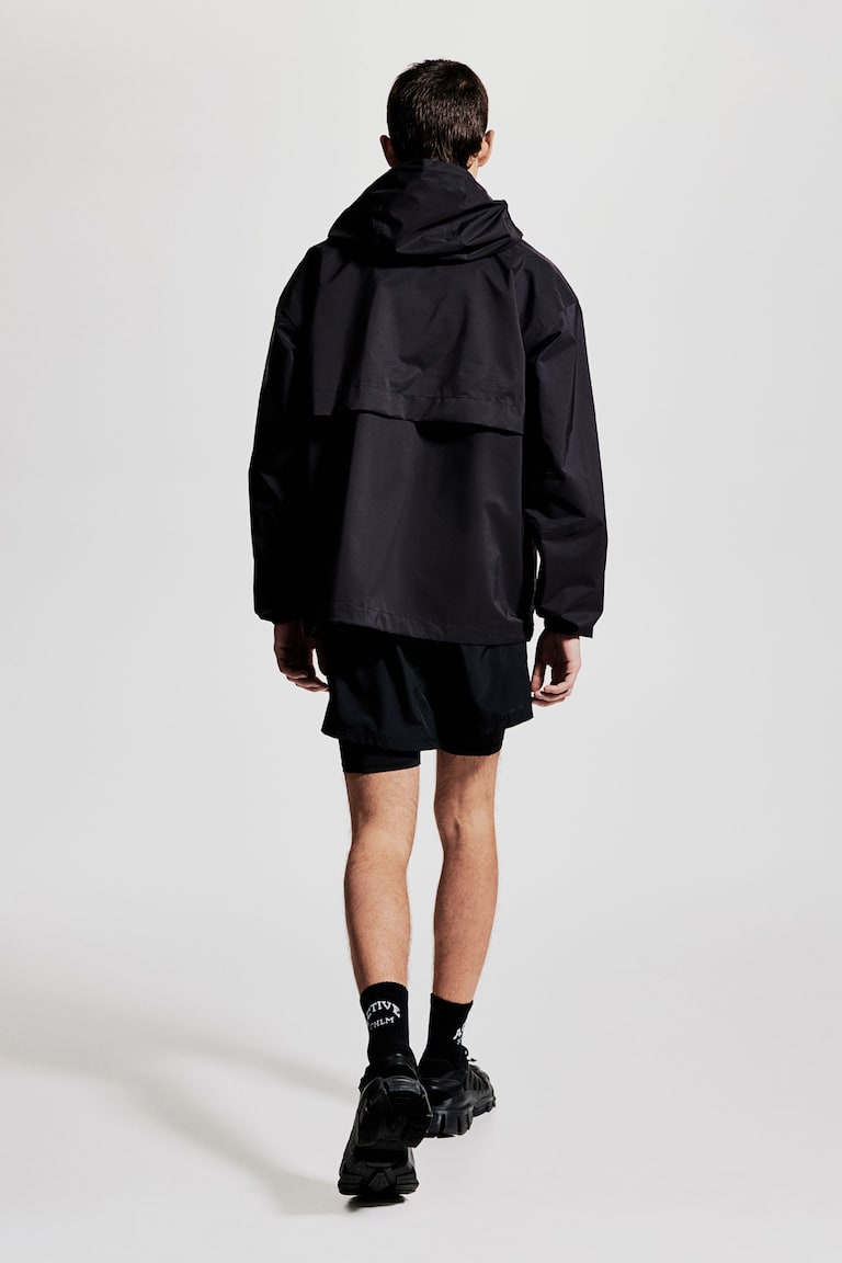 Unisex-Regenjacke mit StormMove™ Schwarz Ladies H&M AT