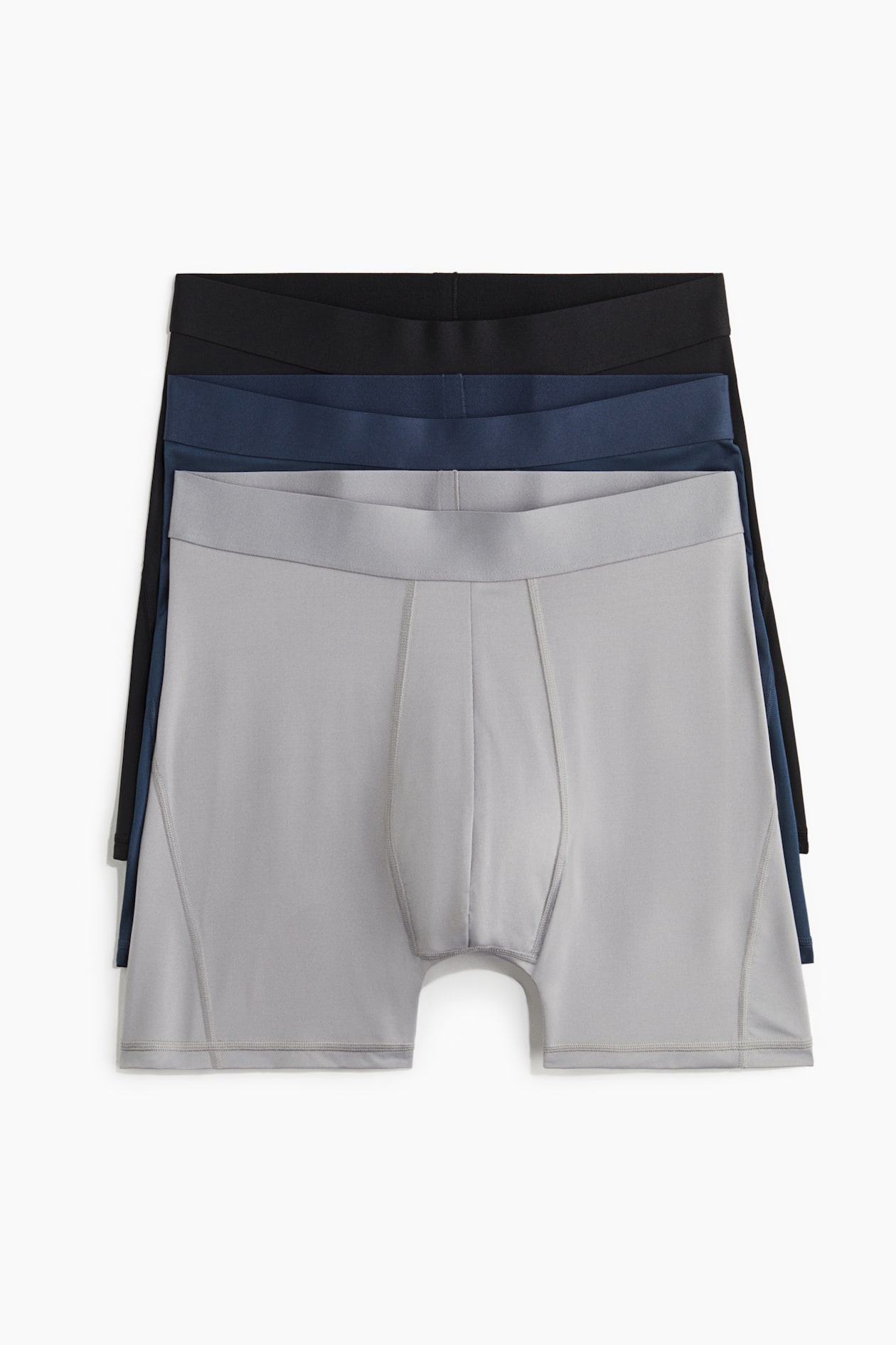 Boxer Sportivi Con DryMove™ 3 Pezzi - Grigio/blu/nero - UOMO | H&M IT