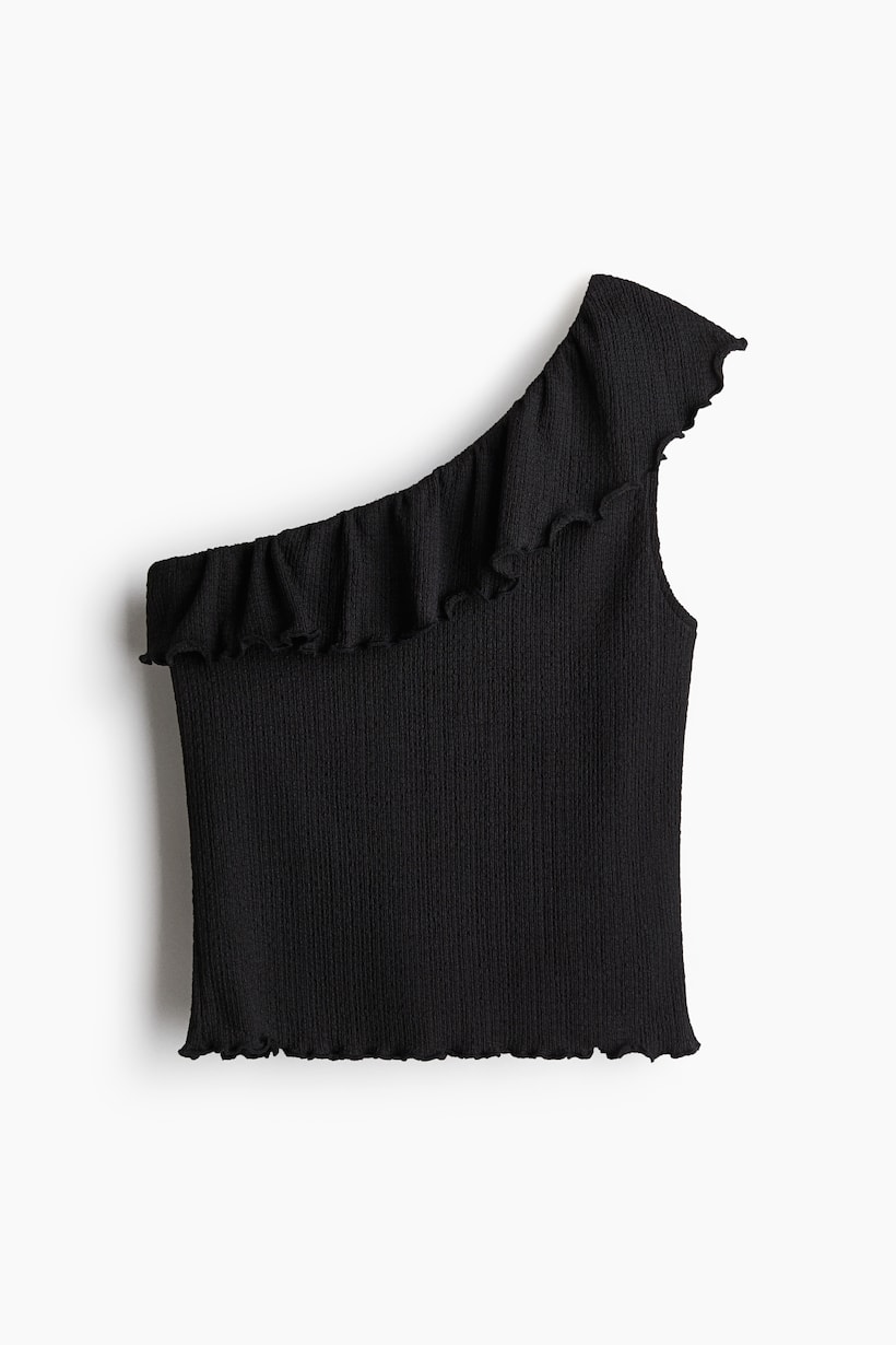 One-Shoulder Tops Tank, Long-Sleeve Crop Top H&M US