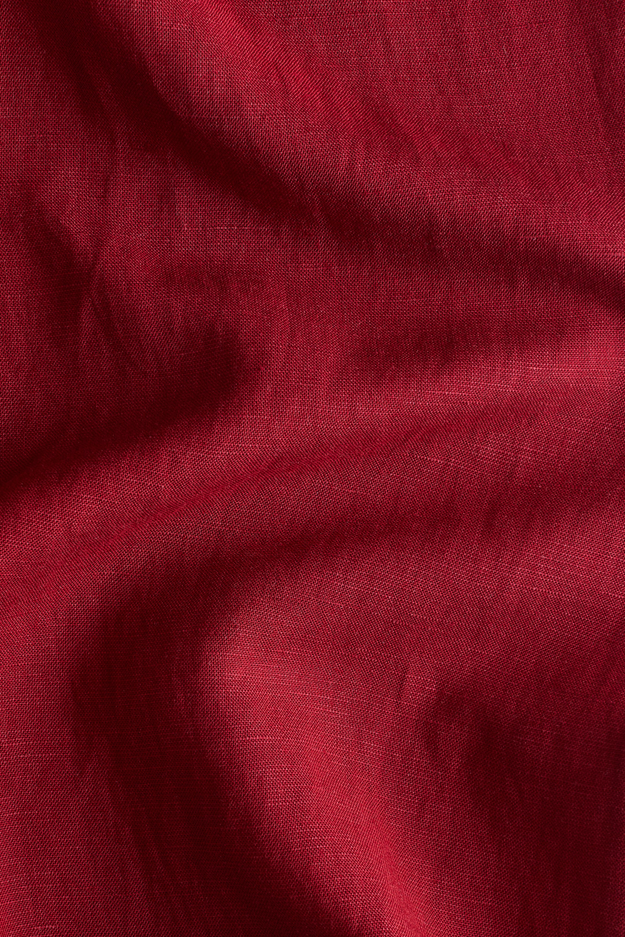 Linen-Blend Pants