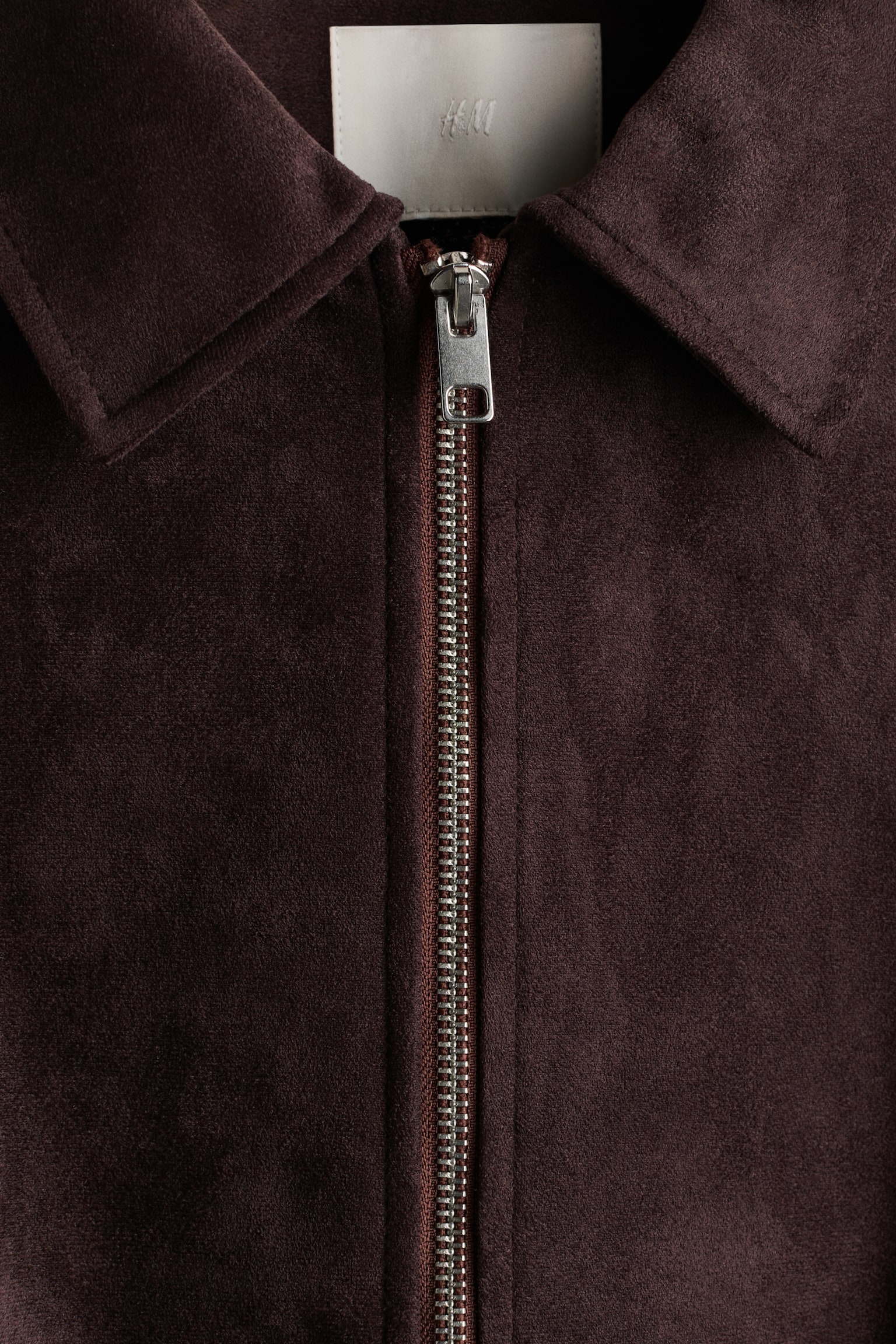 Collared jacket - Dark brown/Dark beige - 5