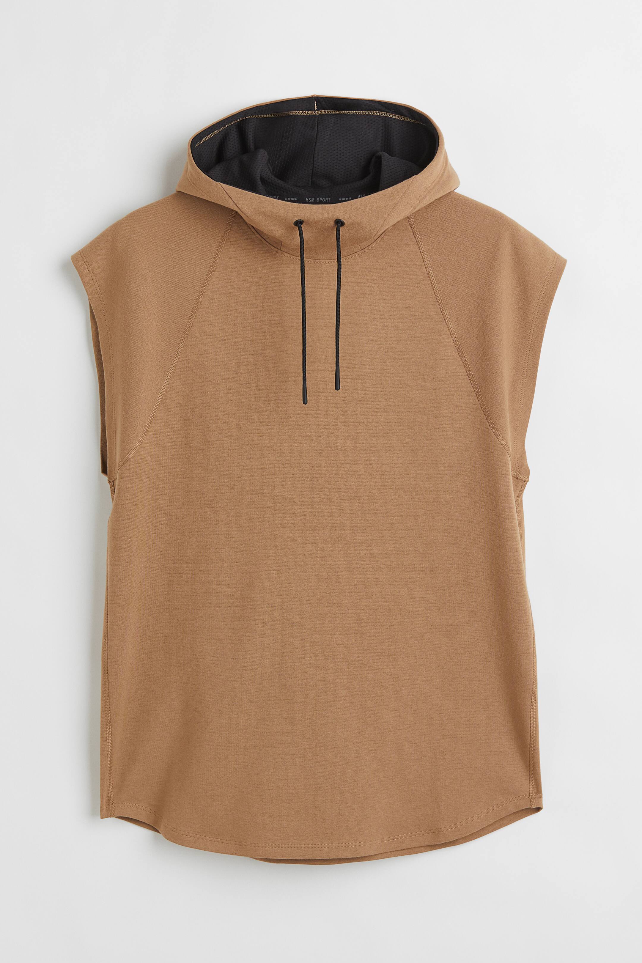 הצגת תמונה גדולה יותר: קפוצ'ון ספורט Relaxed Fit - בז' כהה - Men | H&M IL 1