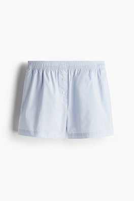 Shorts i poplin