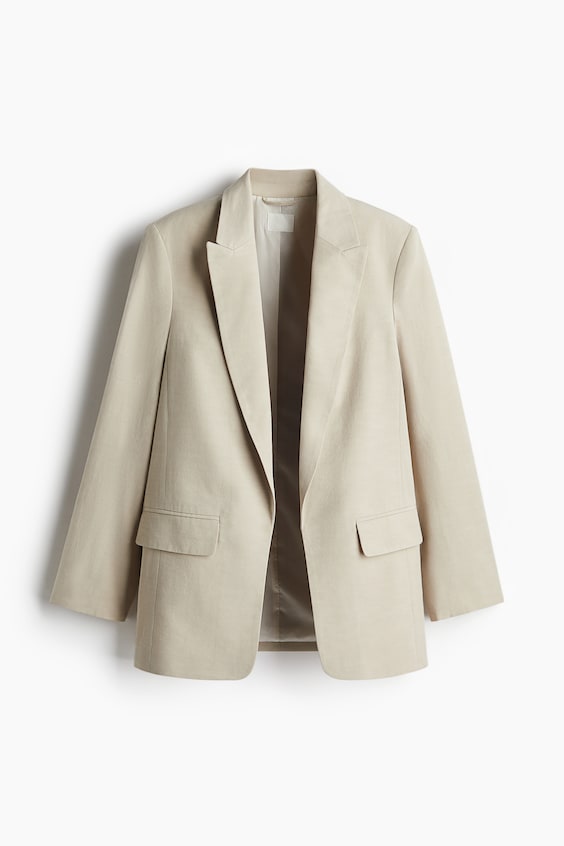 Lyocell Blend Blazer