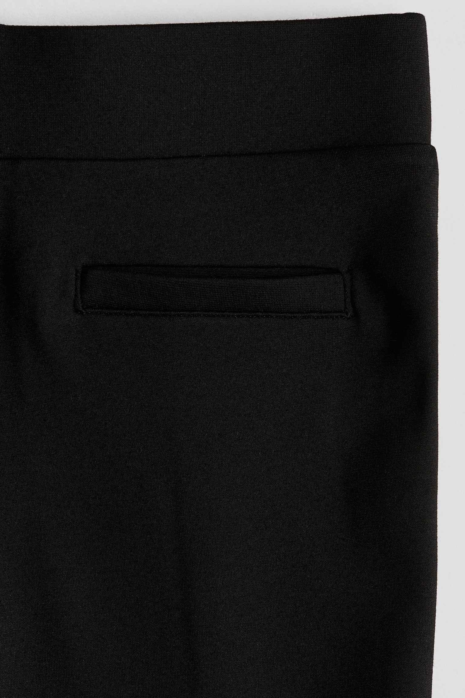 Женские брюки H&M Flared Jersey Pants, цвет: Чёрный — фото 2